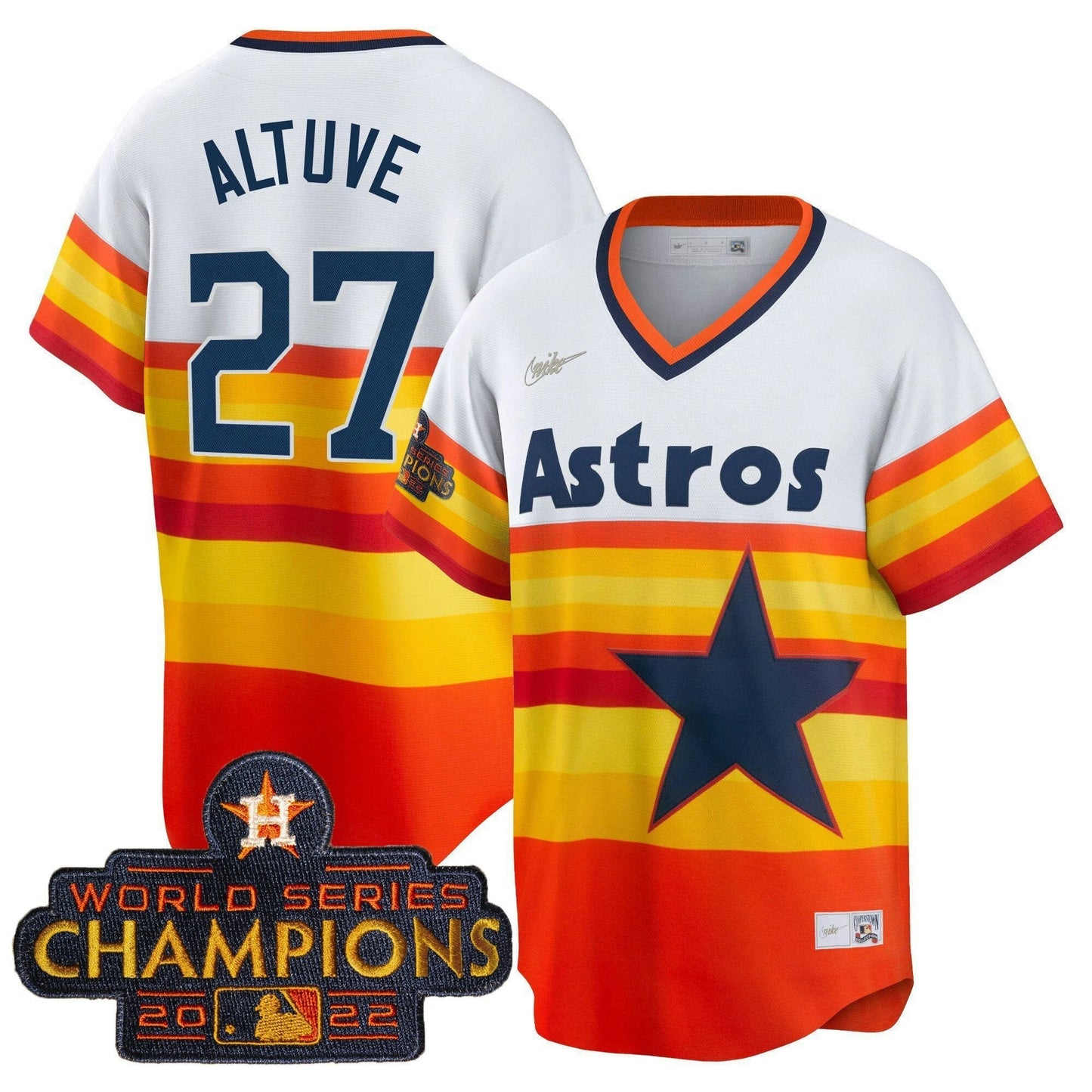 Camisa MLB 1980’s Throwback Champion Patch Jersey