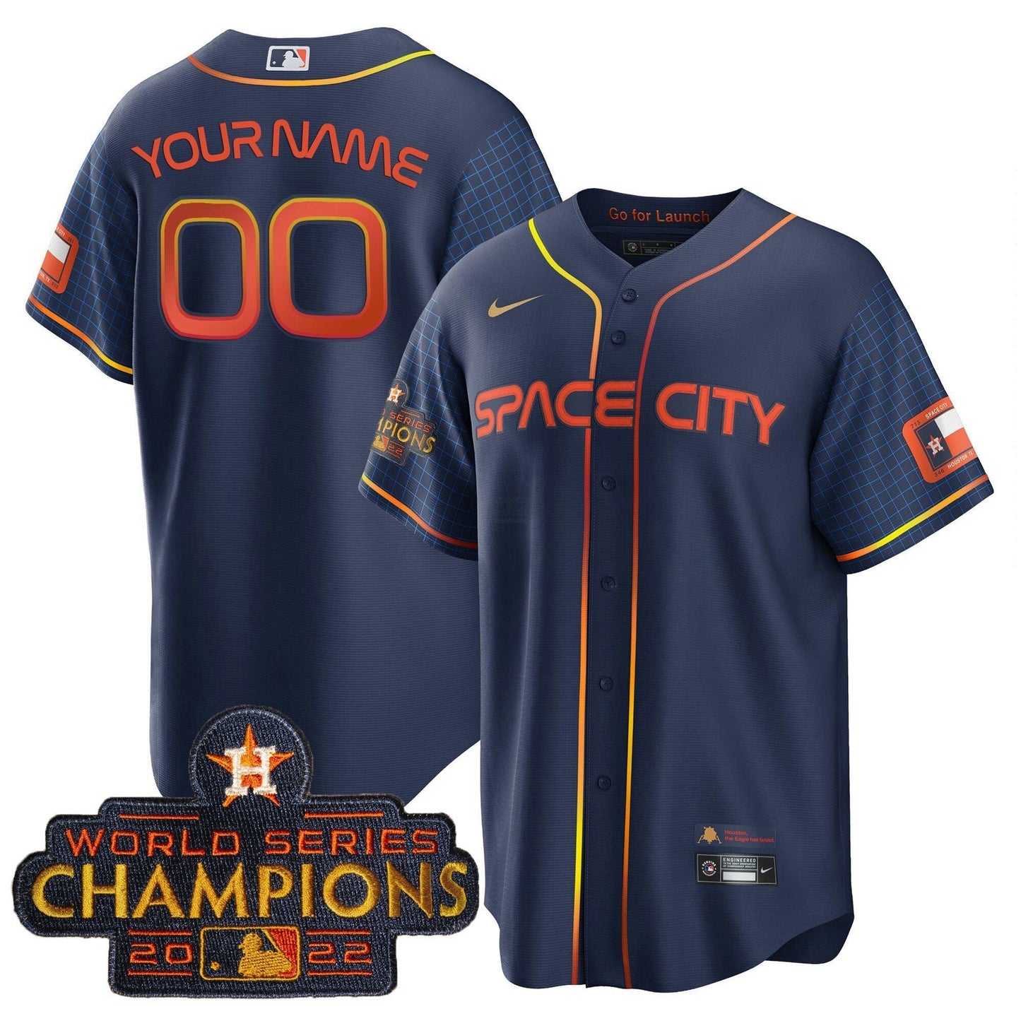 Camisa MLB 2023 Space City Champions Jersey
