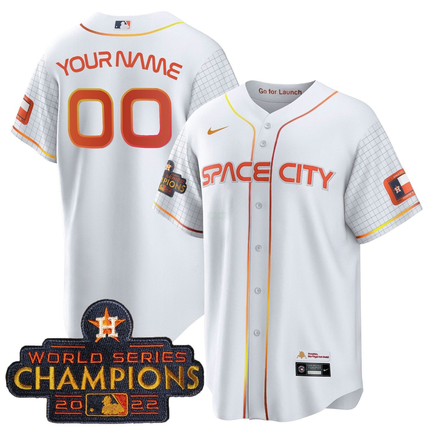 Camisa MLB 2023 Space City Champions Jersey