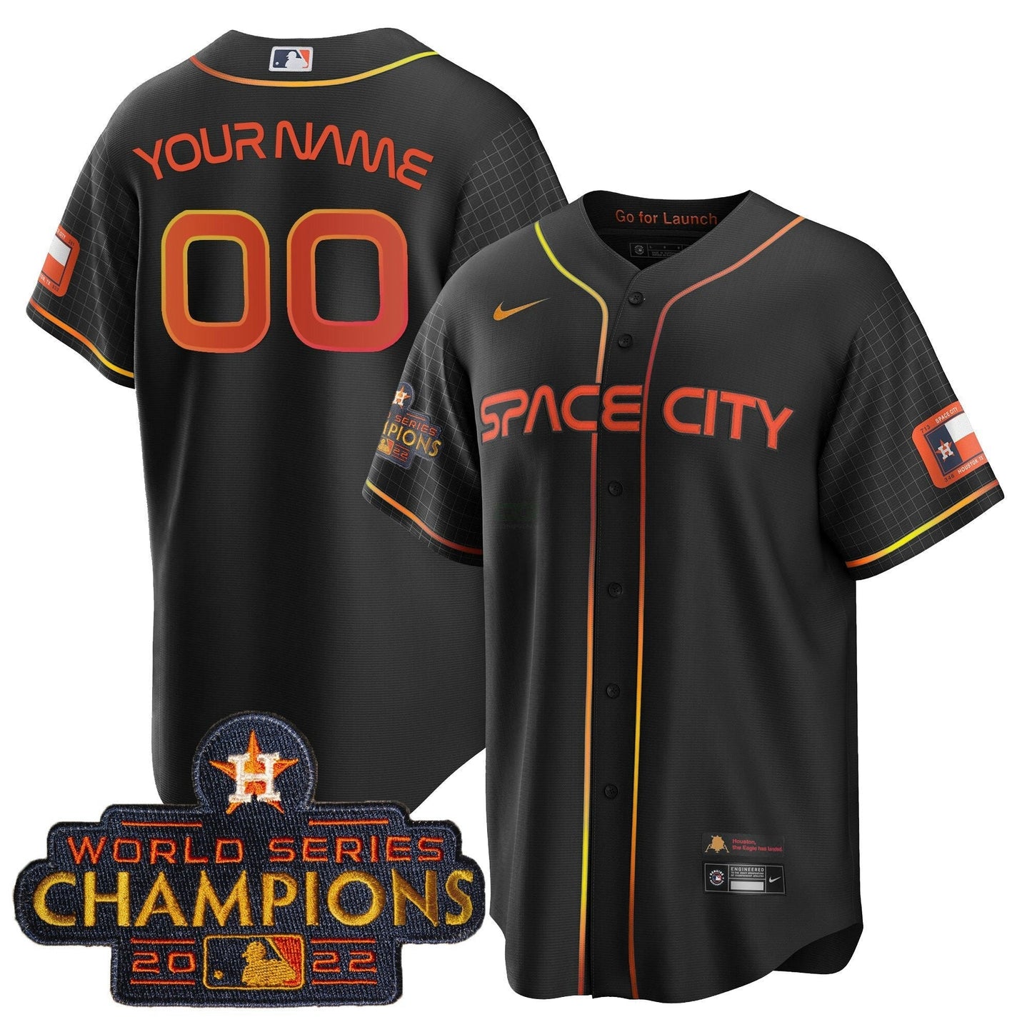 Camisa MLB 2023 Space City Champions Jersey