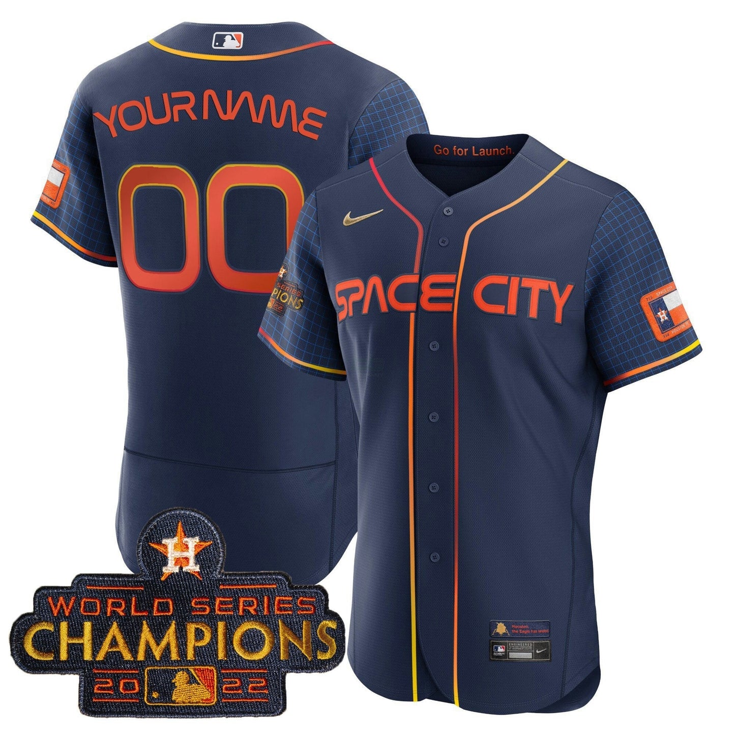 Camisa MLB 2023 Space City Champions Jersey