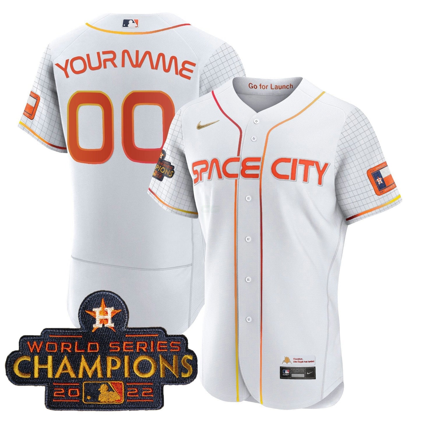 Camisa MLB 2023 Space City Champions Jersey