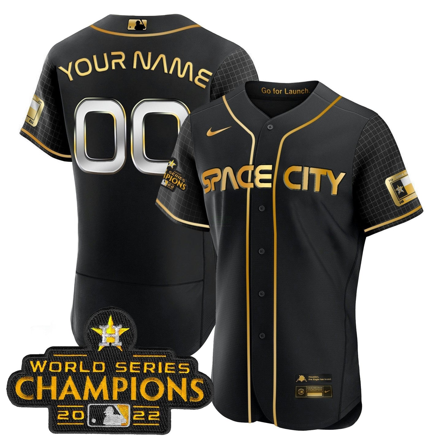 Camisa MLB 2023 Space City Champions Jersey