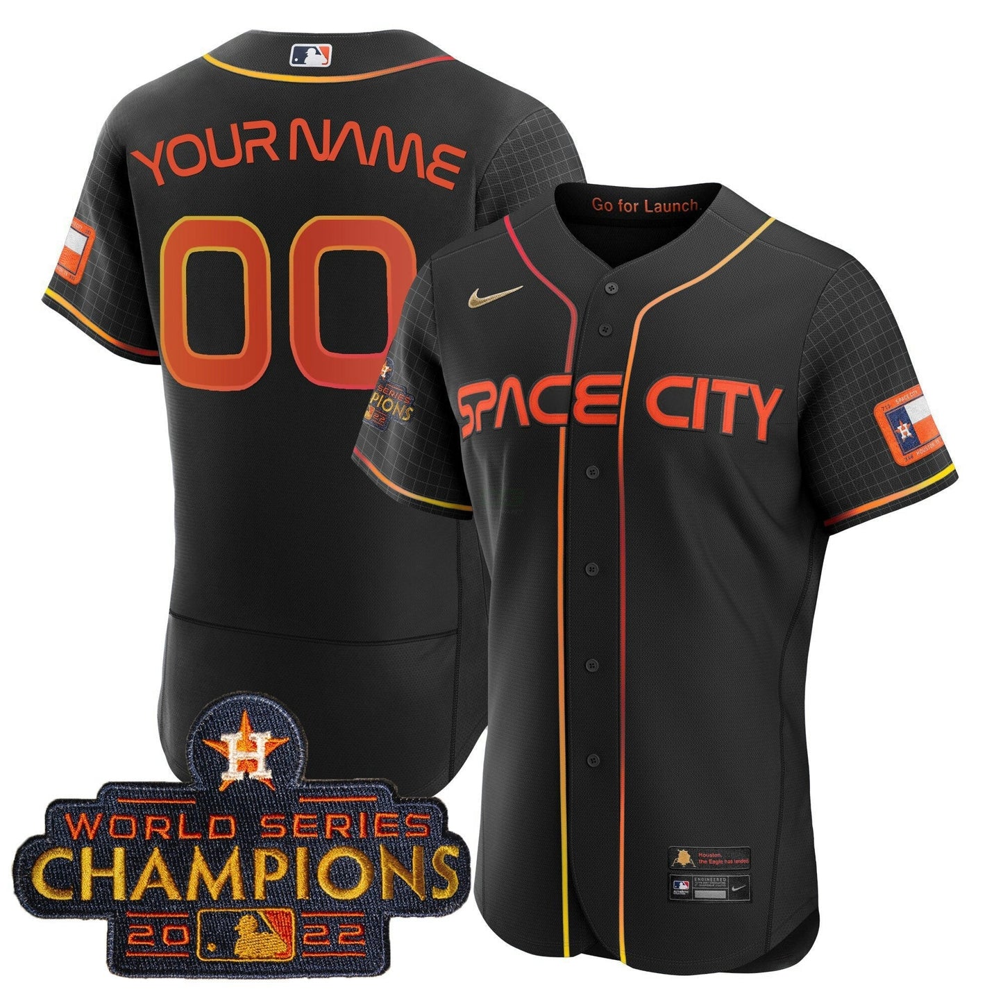 Camisa MLB 2023 Space City Champions Jersey