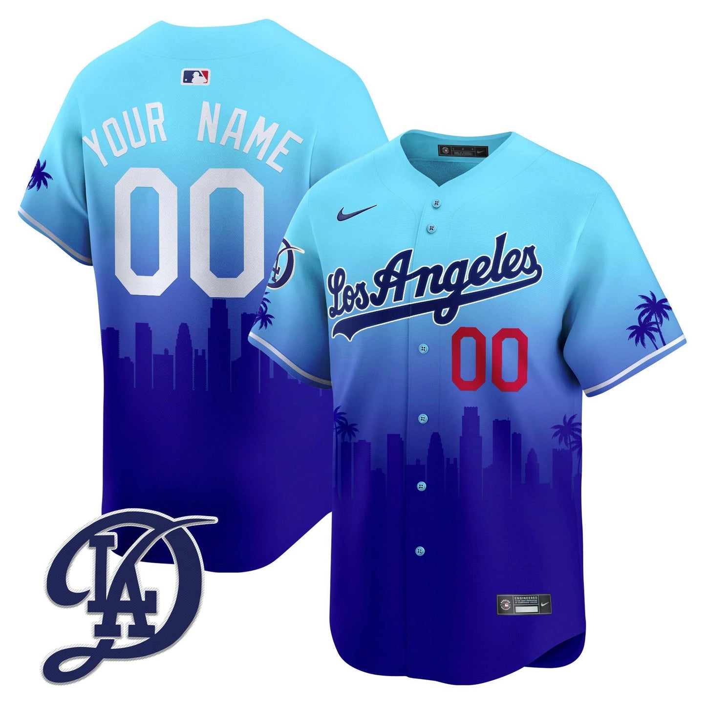 Camisa MLB 2024 City Connect Vapor Premier Limited Jersey V2 - Azul
