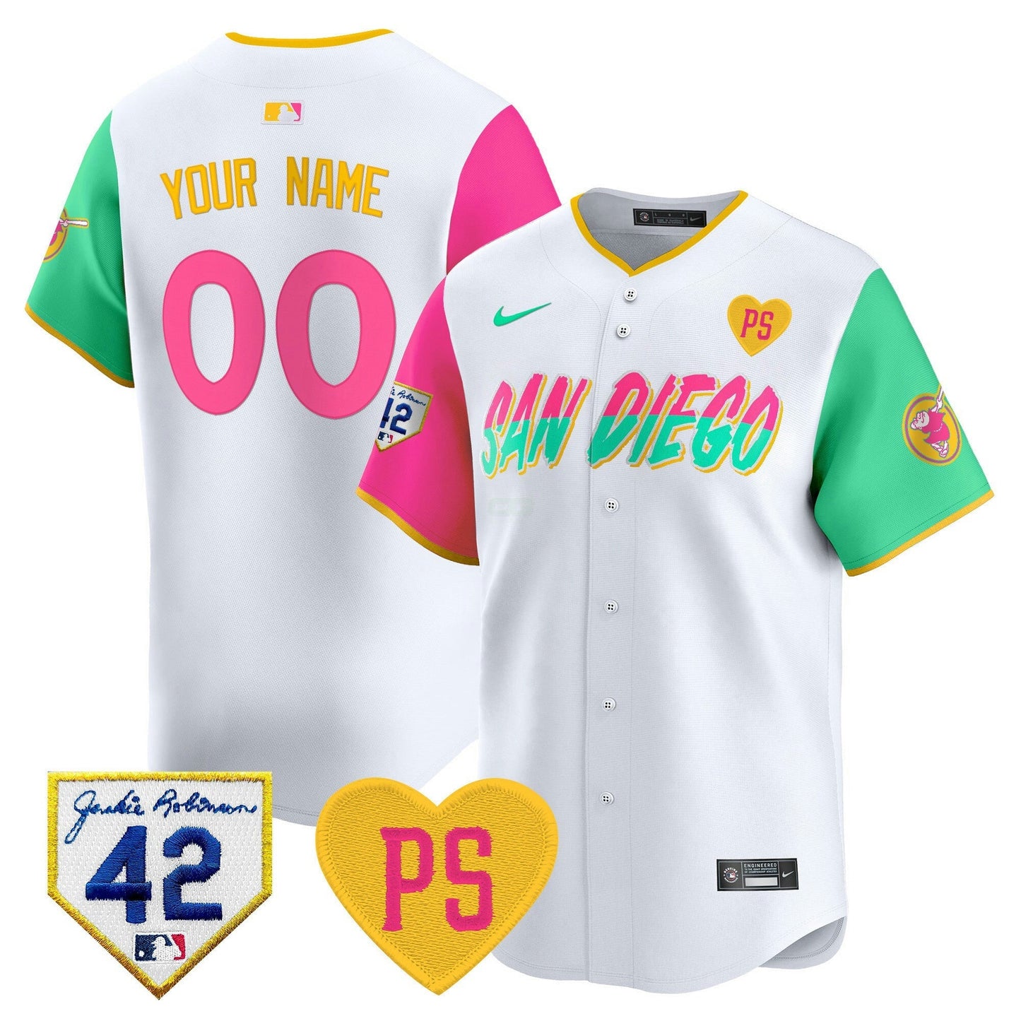 Camisa MLB 2024 “For Peter” & Robinson Patch Vapor Premier Limited Jersey