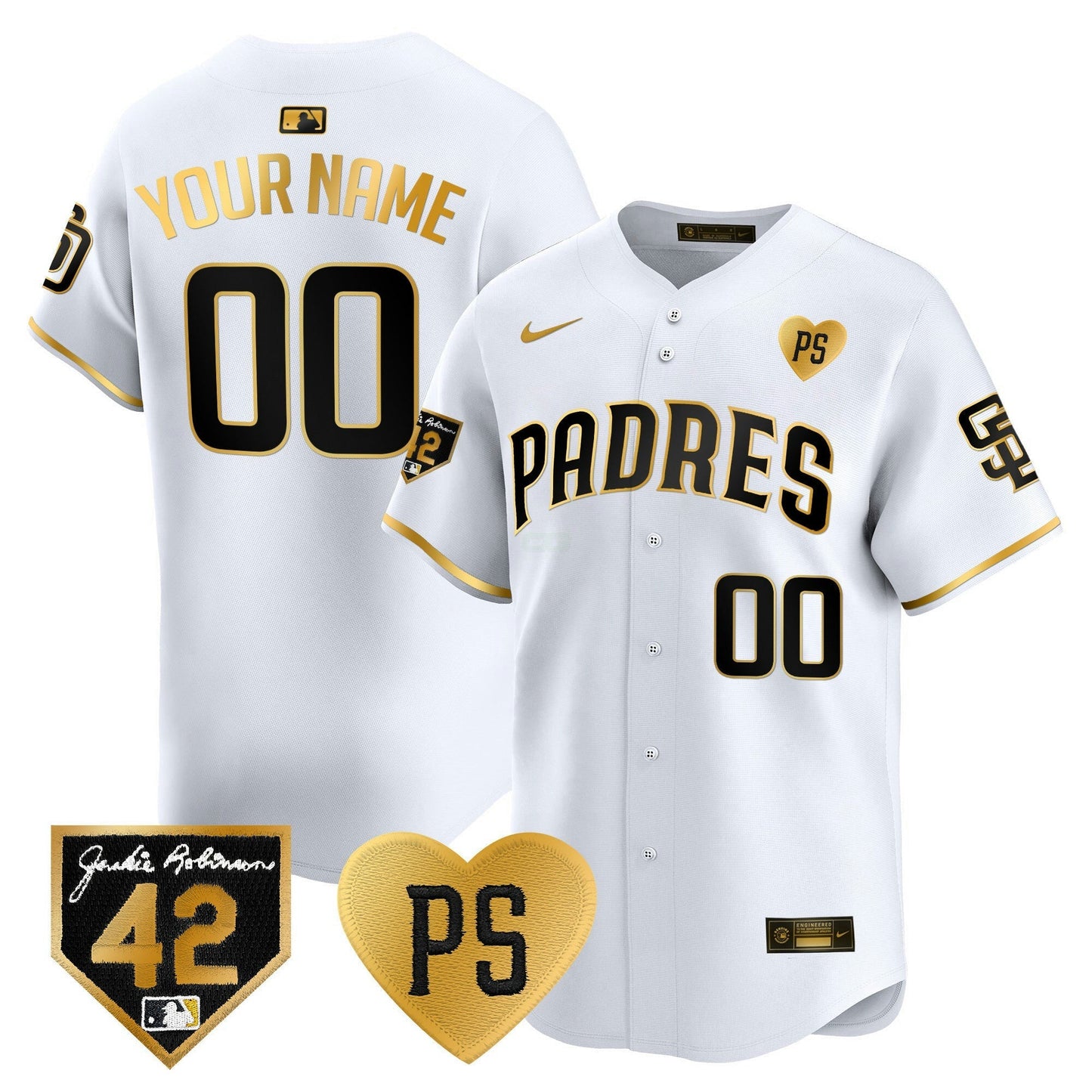 Camisa MLB 2024 “For Peter” & Robinson Patch Vapor Premier Limited Jersey