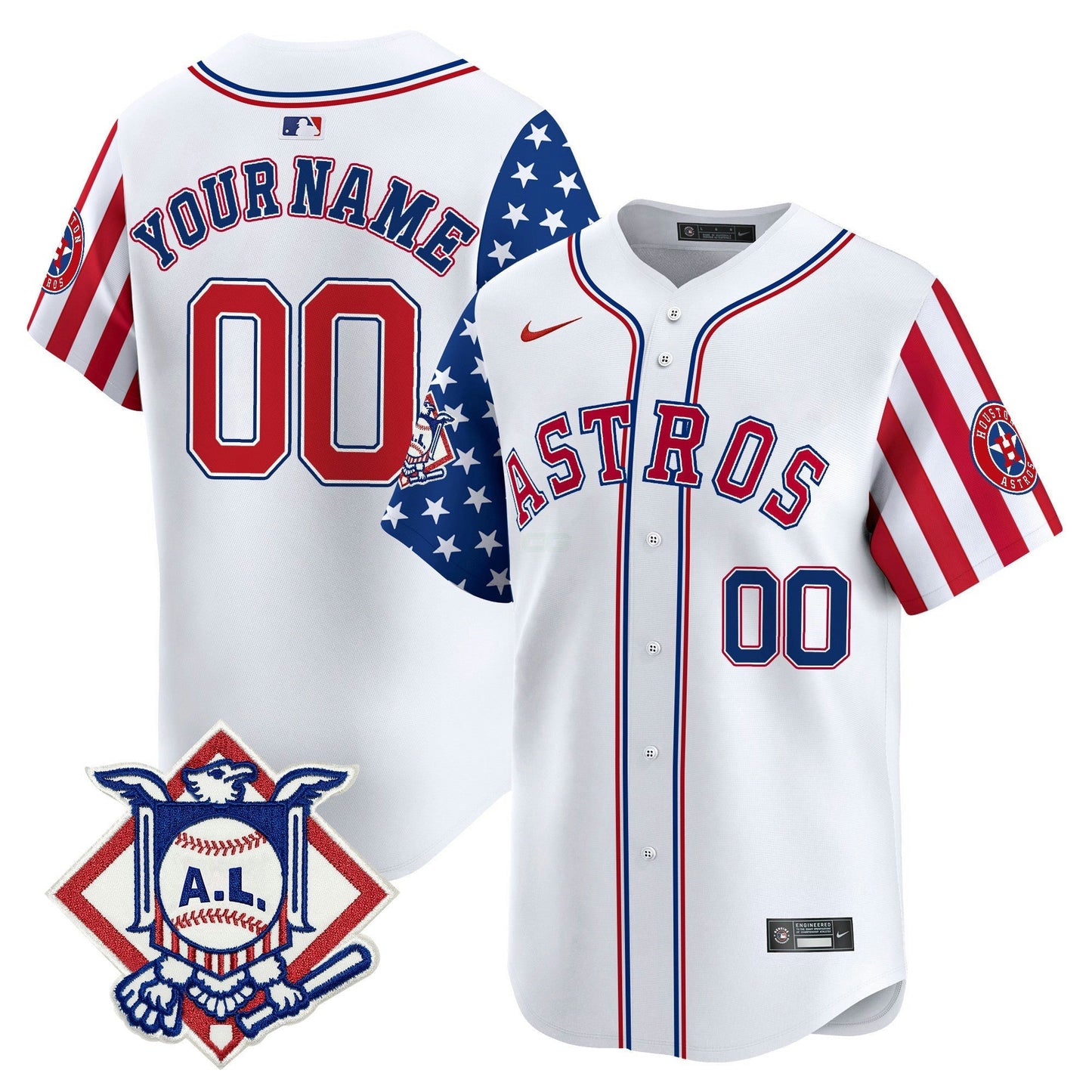 Camisa MLB 2024 Fourth of July Vapor Premier Limited Jersey V2