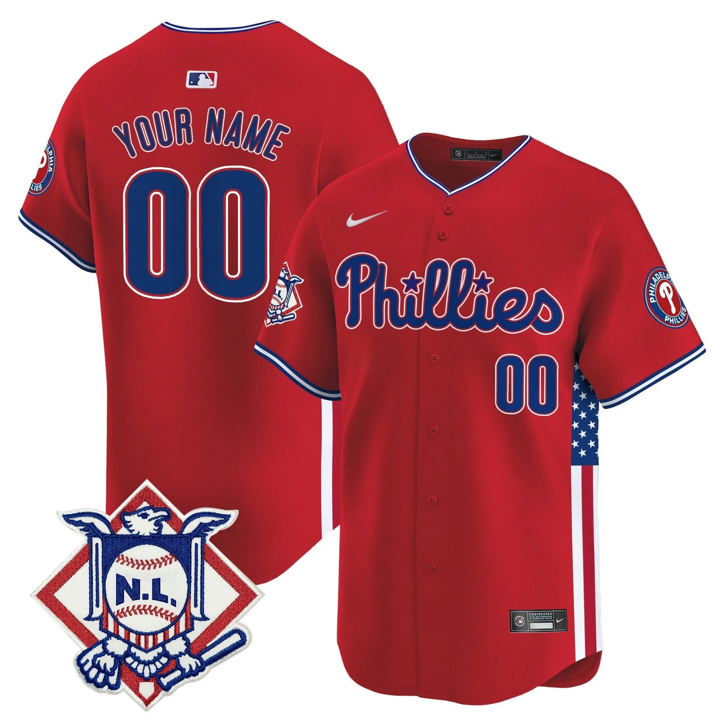 Camisa MLB 2024 Fourth of July Vapor Premier Limited Jersey V4