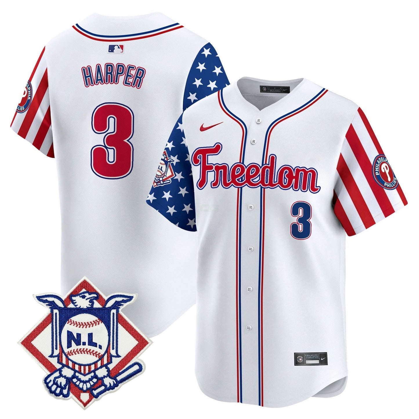 Camisa MLB 2024 Fourth of July Vapor Premier Limited Jersey V3