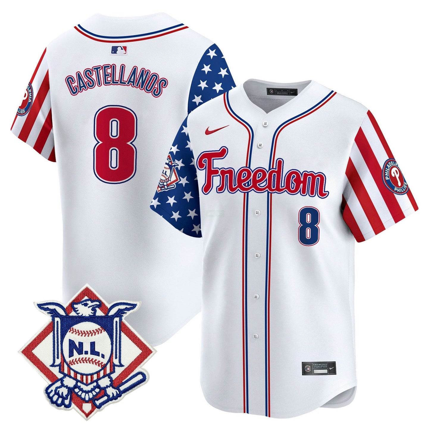 Camisa MLB 2024 Fourth of July Vapor Premier Limited Jersey V3