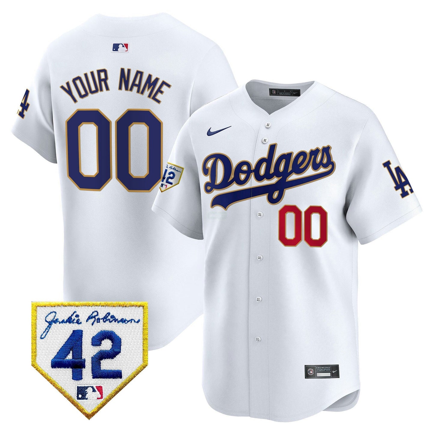 Camisa MLB 2024 Jackie Robinson Patch Vapor Premier Limited Jersey