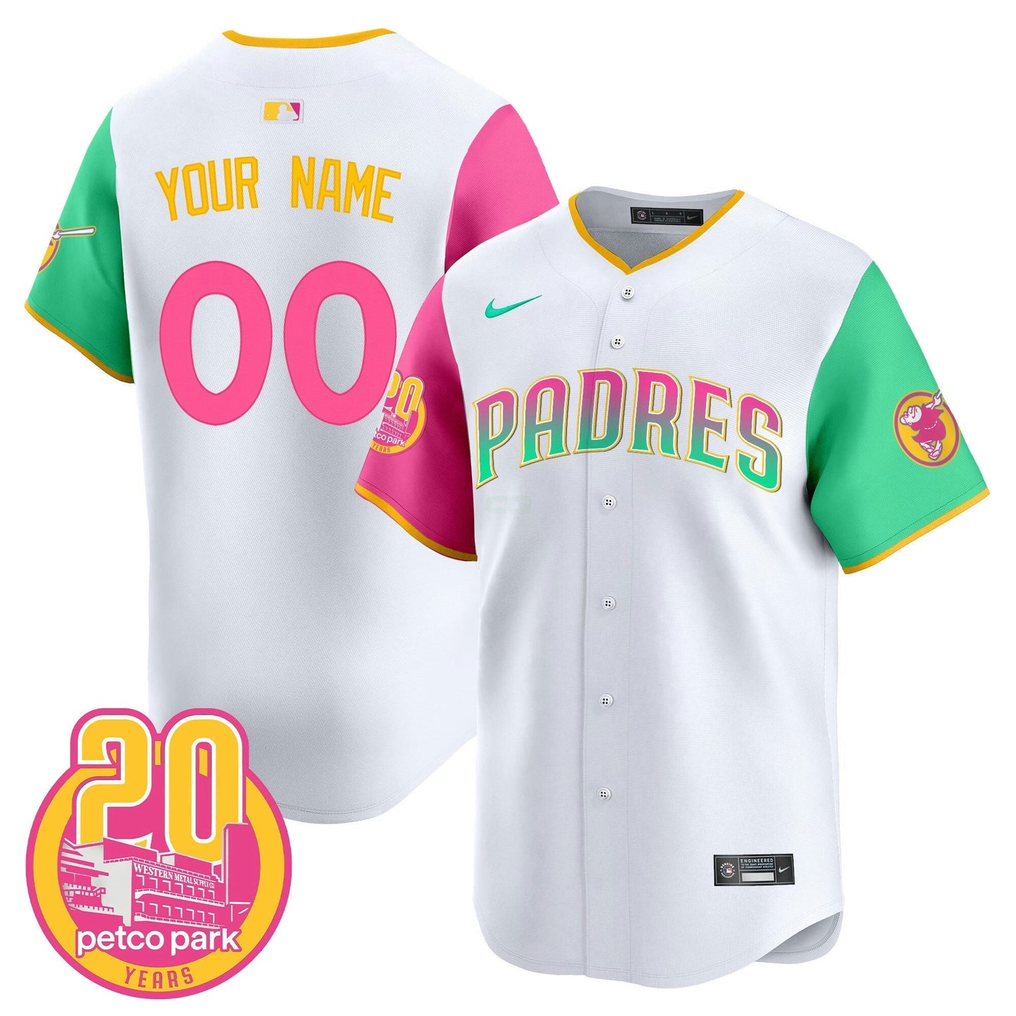 Camisa MLB 2024 San Diego City Style Vapor Premier Limited Jersey