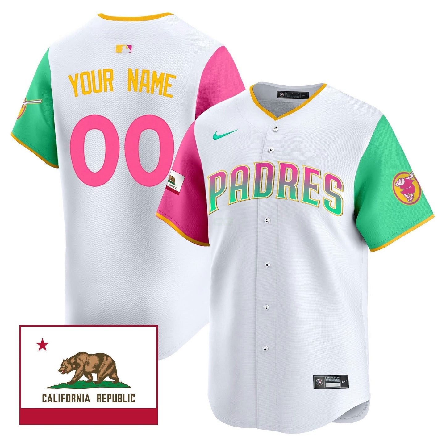 Camisa MLB 2024 San Diego City Style Vapor Premier Limited Jersey V2