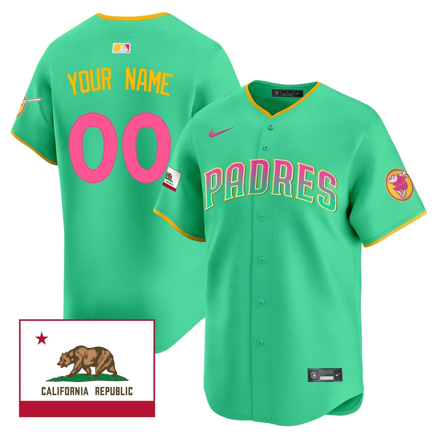 Camisa MLB 2024 San Diego City Style Vapor Premier Limited Jersey V2