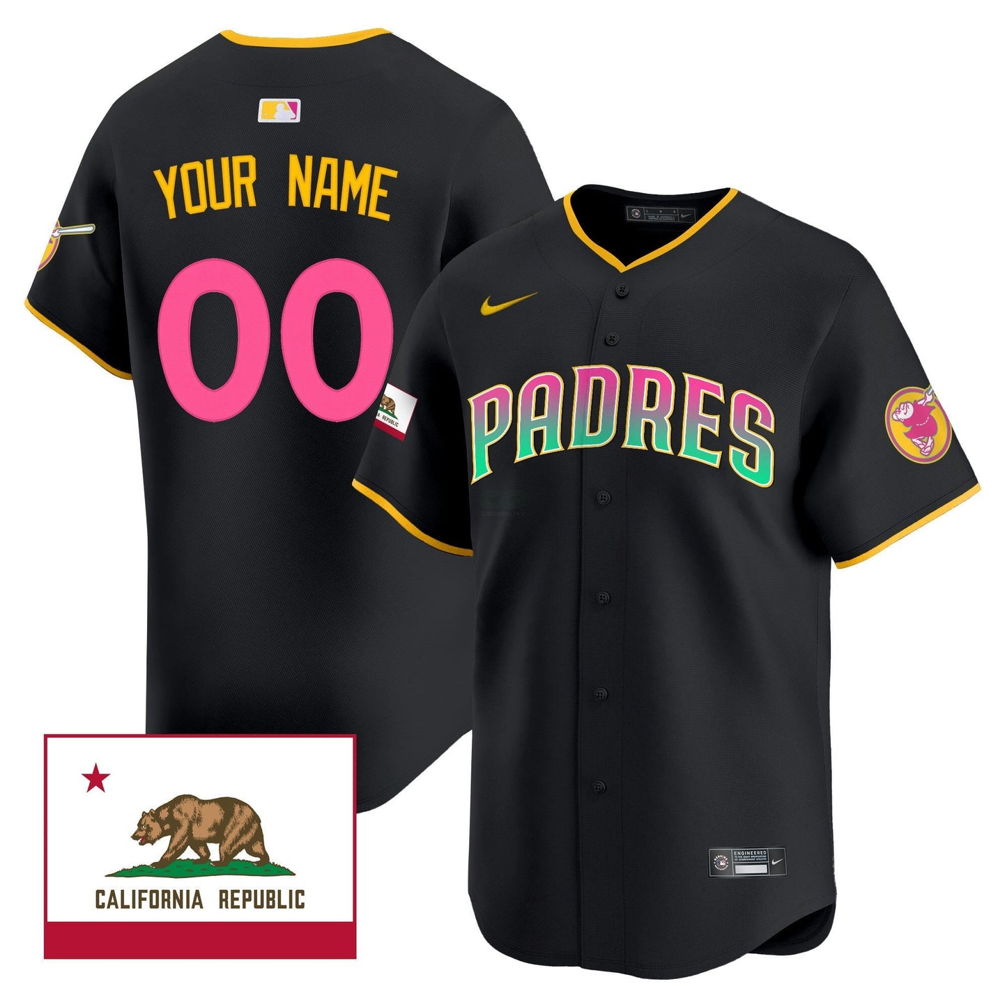 Camisa MLB 2024 San Diego City Style Vapor Premier Limited Jersey V2