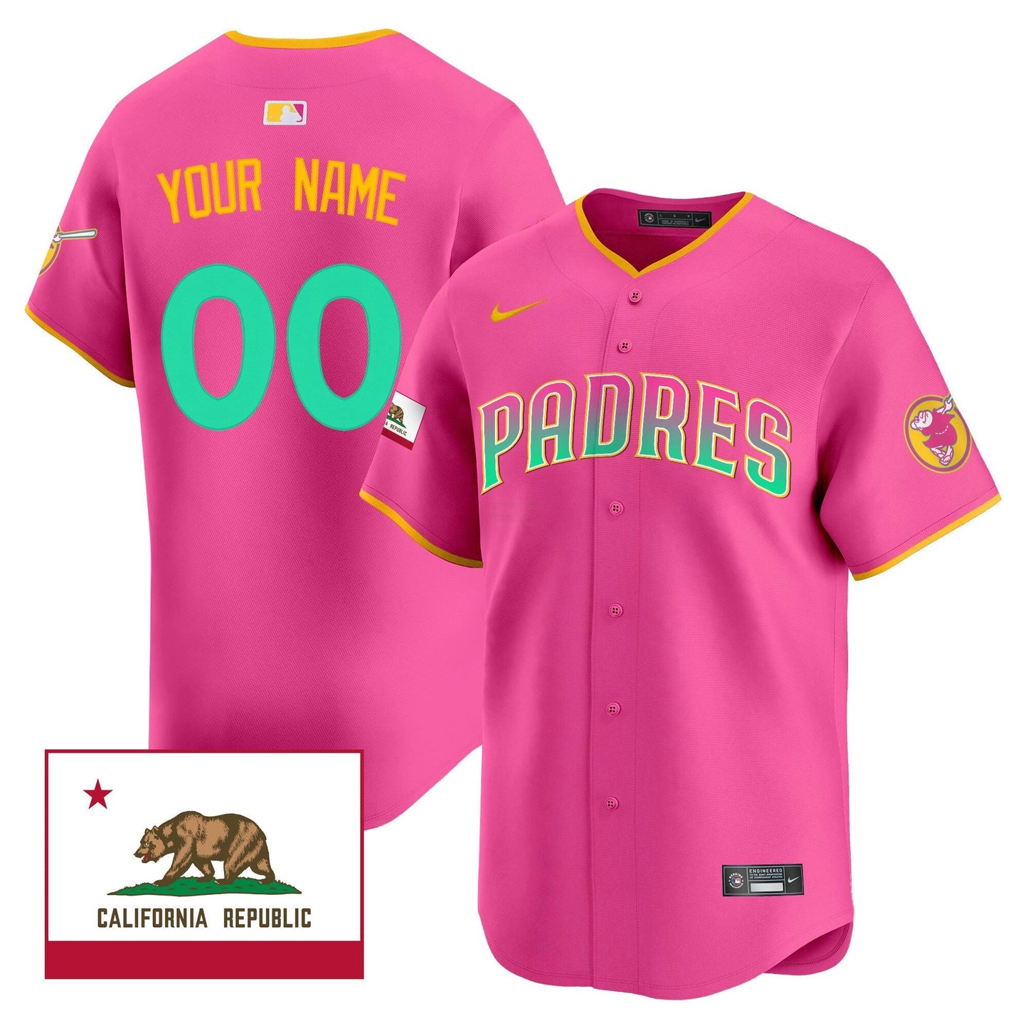 Camisa MLB 2024 San Diego City Style Vapor Premier Limited Jersey V2