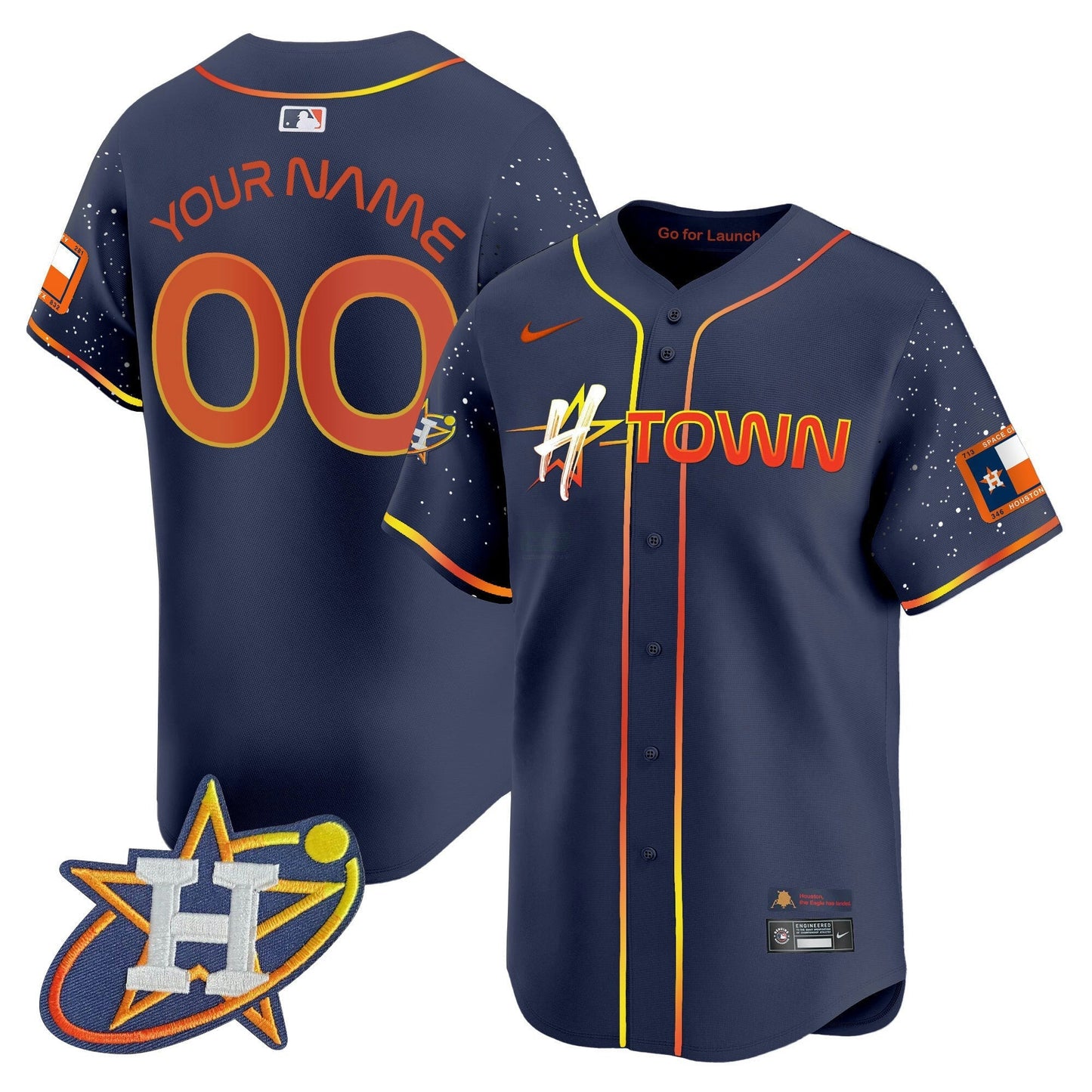Camisa MLB 2024 Space City H-Town Vapor Premier Limited Jersey