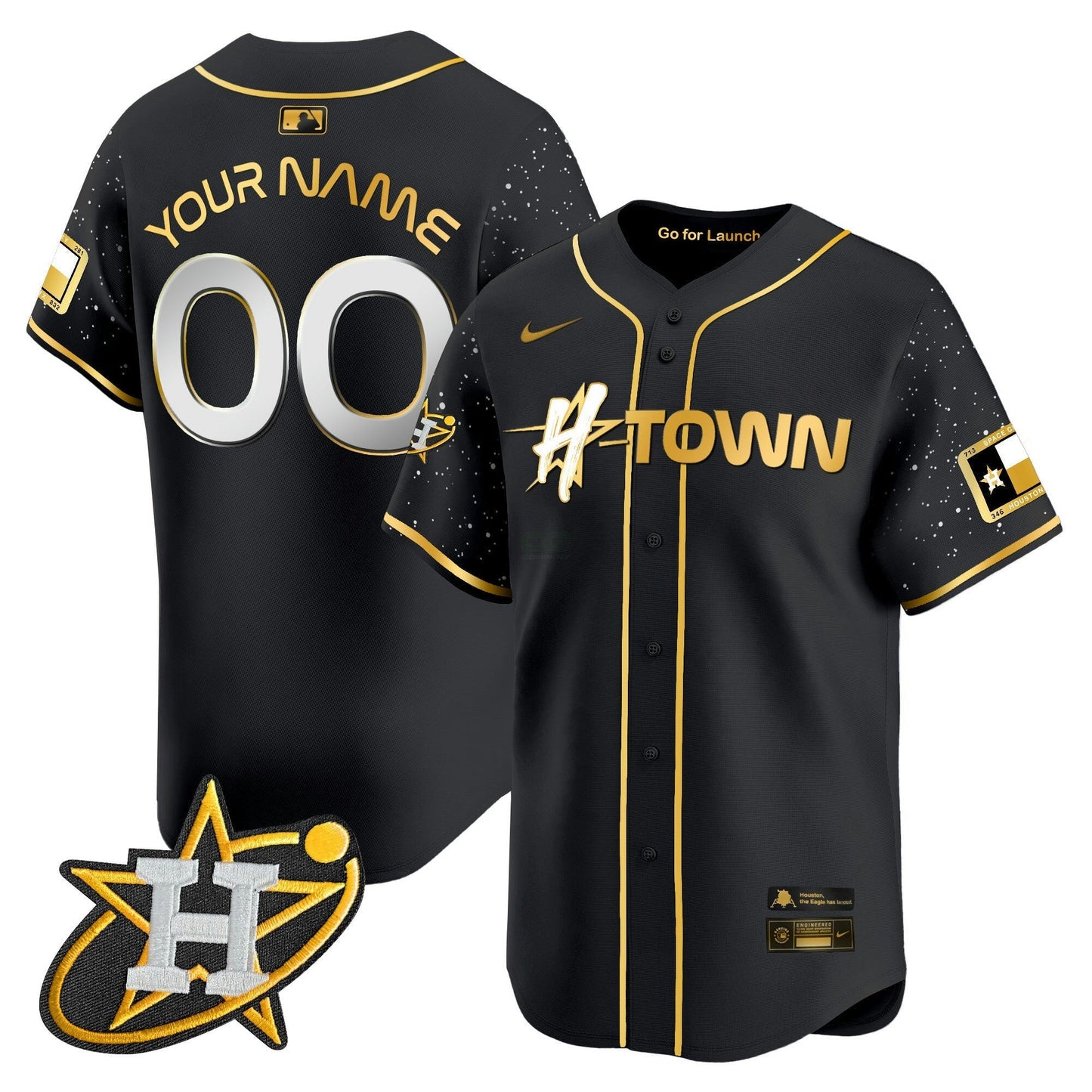 Camisa MLB 2024 Space City H-Town Vapor Premier Limited Jersey
