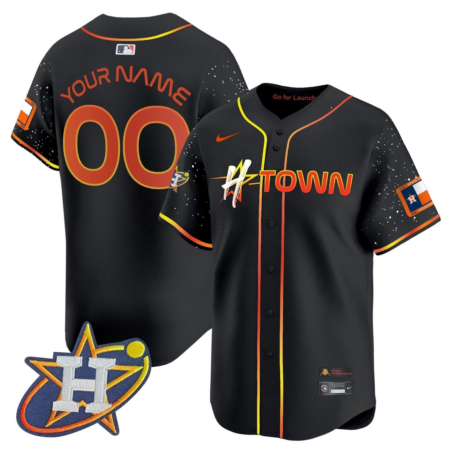 Camisa MLB 2024 Space City H-Town Vapor Premier Limited Jersey