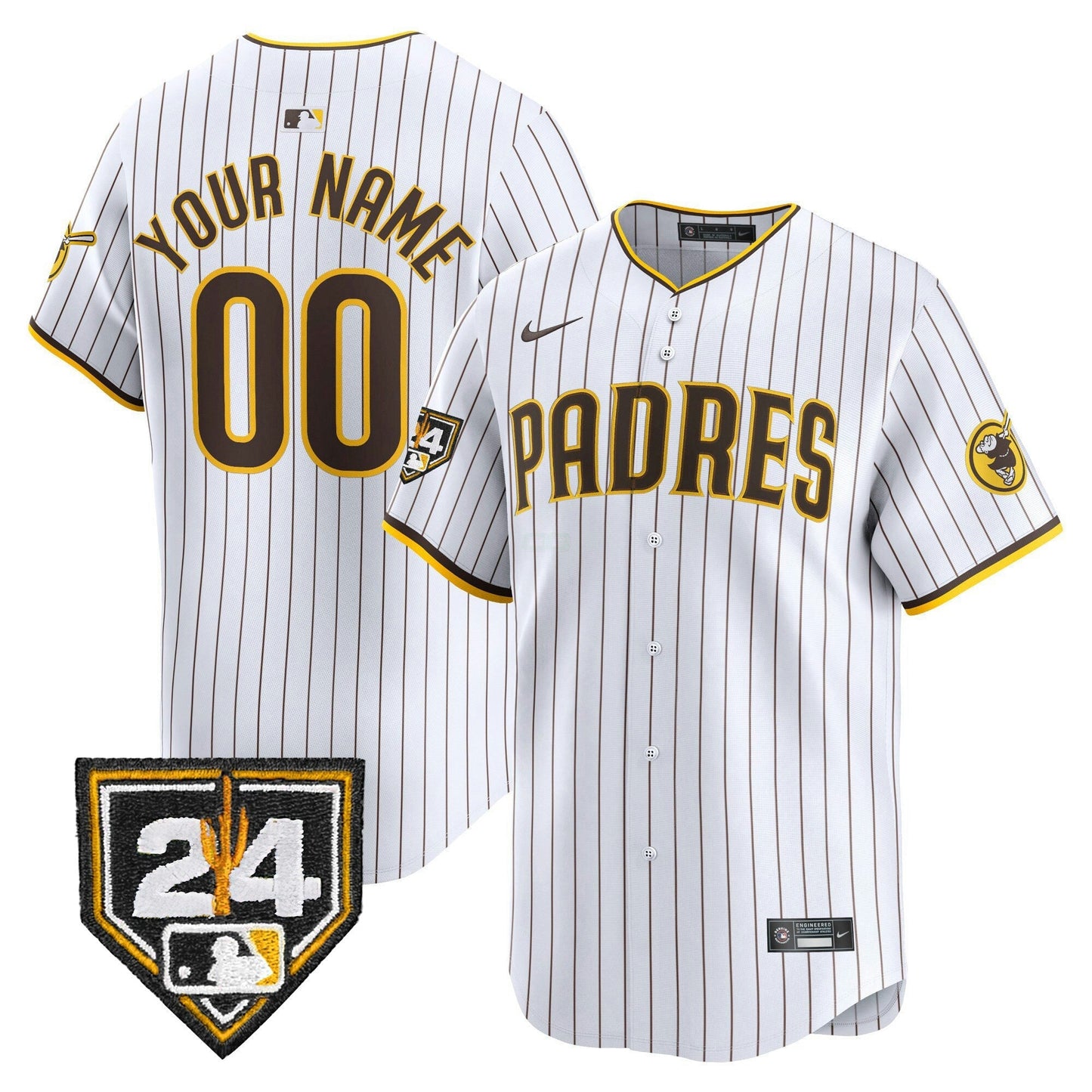 Camisa MLB San Diego Padres 2024 Spring Training Patch Vapor Premier Limited Jersey