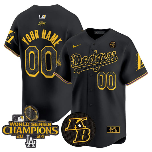 Camisa MLB 2024 World Series Champions Mamba Vapor Premier Limited Jersey