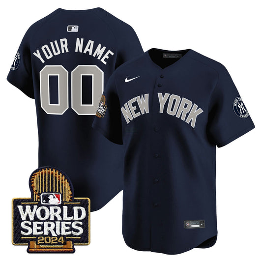 Camisa MLB New York Yankees 2024 World Series Vapor Premier Limited Jersey
