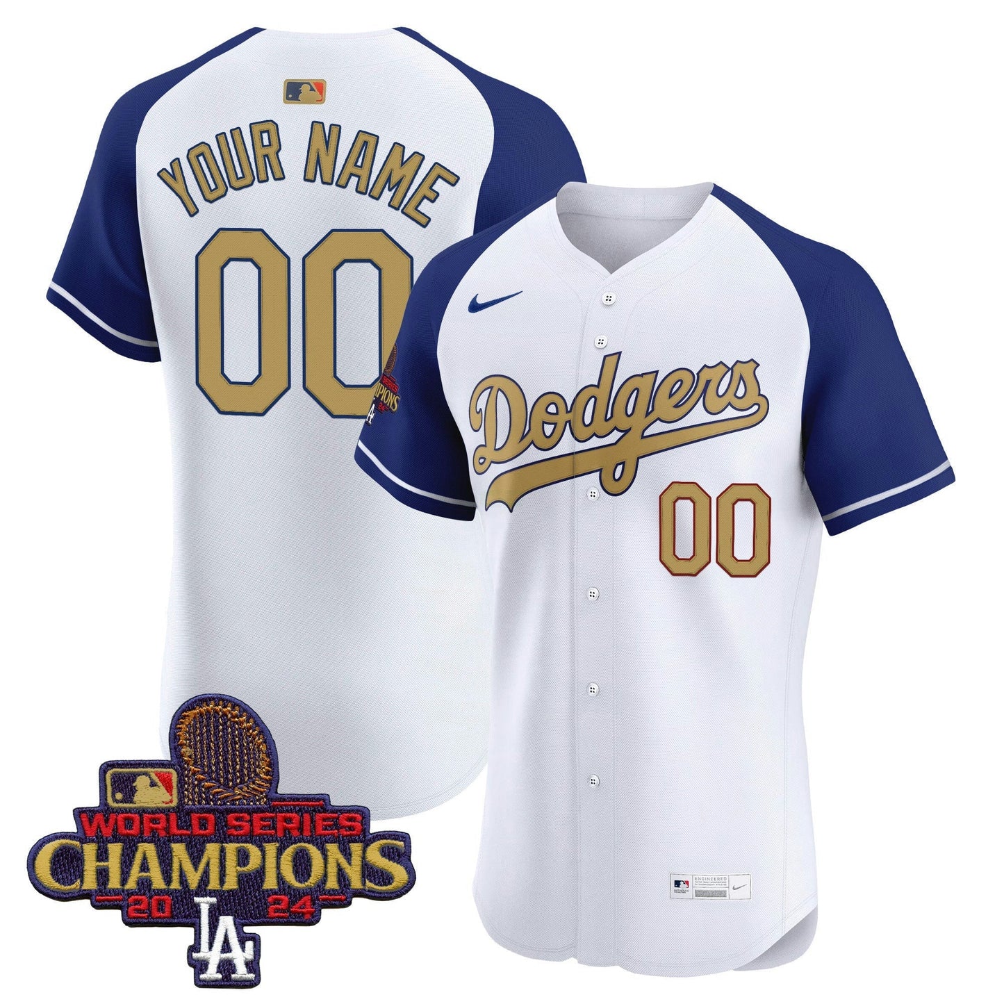 Camisa MLB 2025 Dourada Vapor Premier Elite Jersey