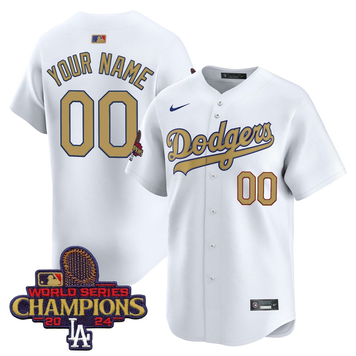 Camisa MLB 2025 Dourada Vapor Premier Limited Jersey