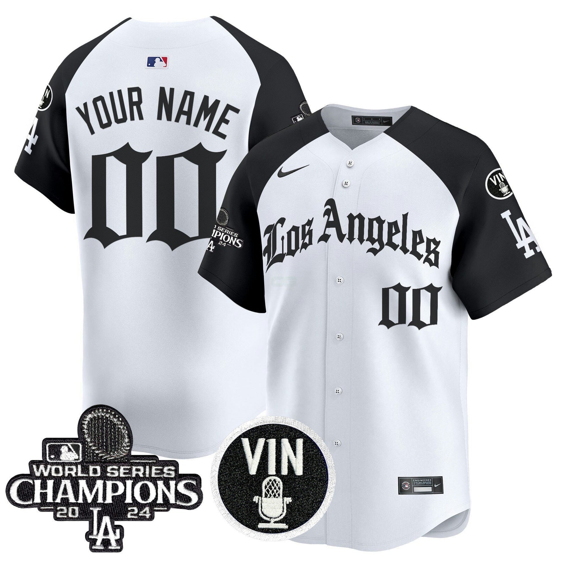 Camisa MLB 2025 LA Gothic Style Vapor Premier Limited Jersey