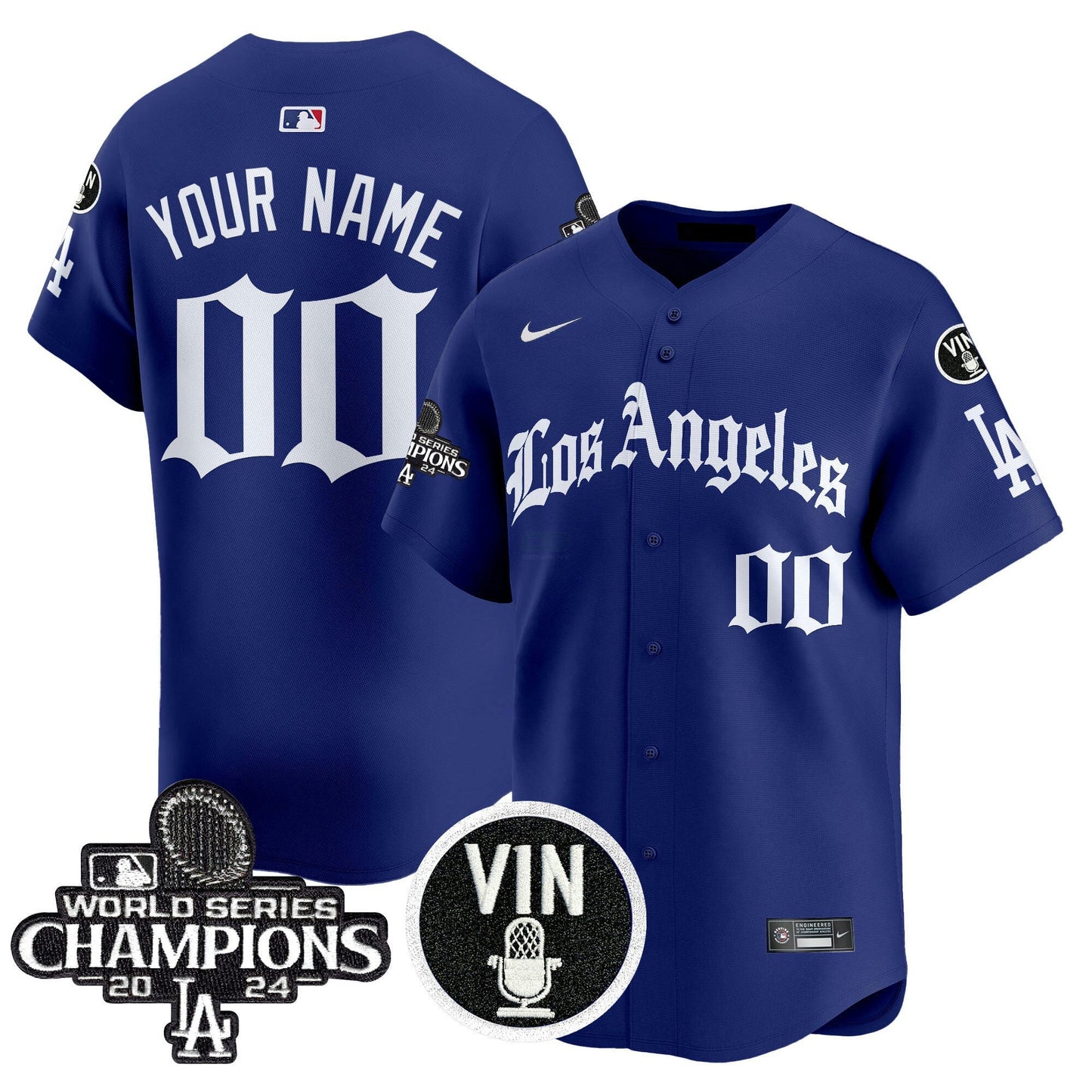 Camisa MLB 2025 LA Gothic Style Vapor Premier Limited Jersey