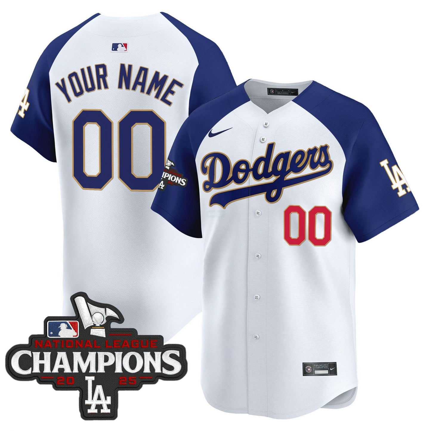 Camisa MLB 2025 National League Champions Vapor Premier Limited Jersey