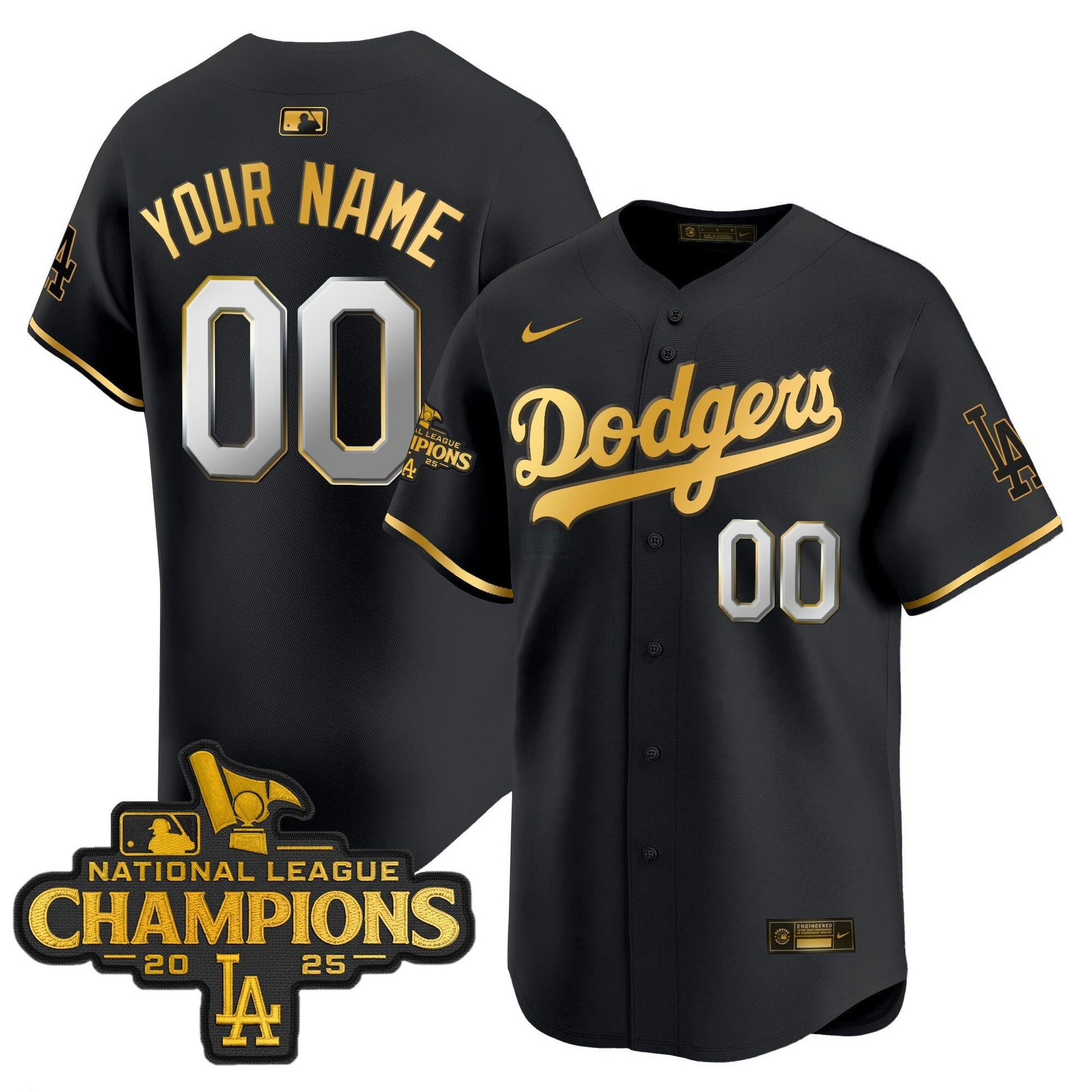 Camisa MLB 2025 National League Champions Vapor Premier Limited Jersey