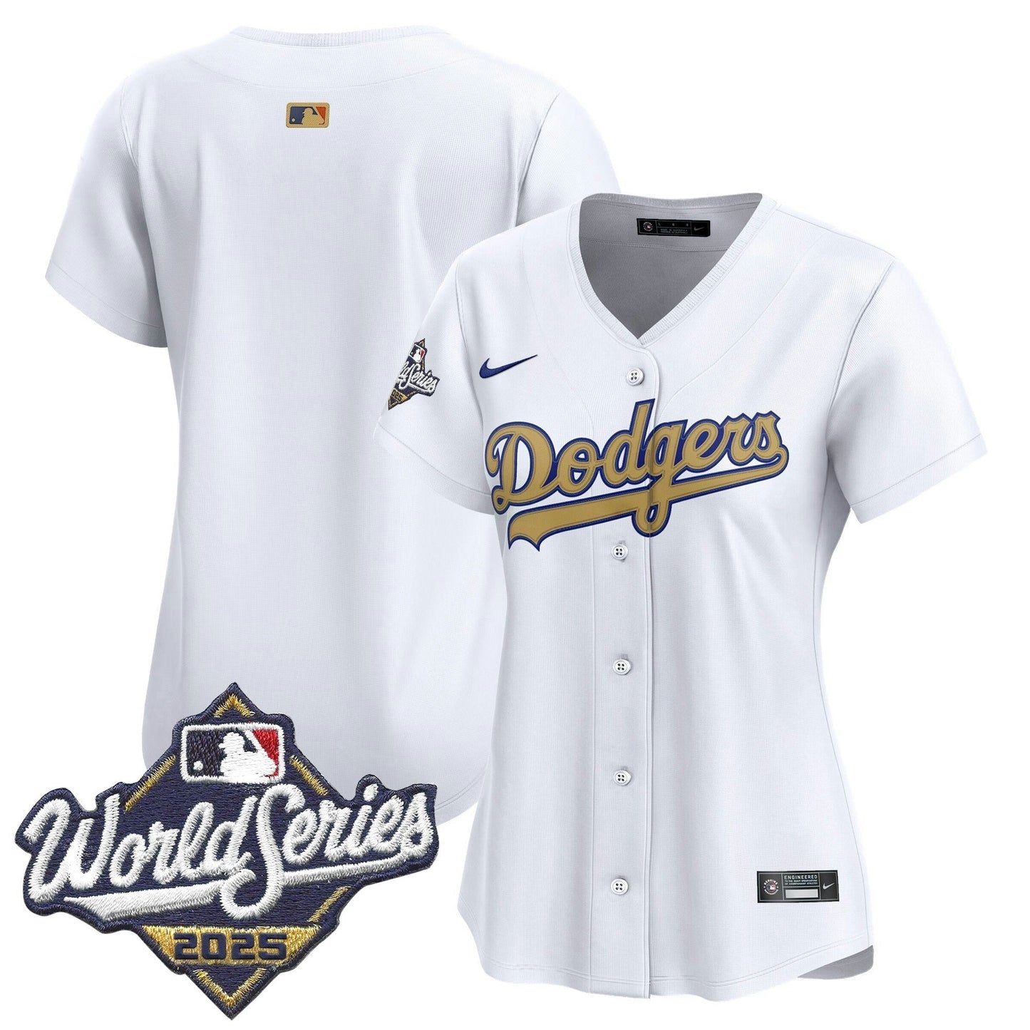 Camisa MLB 2025 World Series Dourada Vapor Premier Limited Jersey