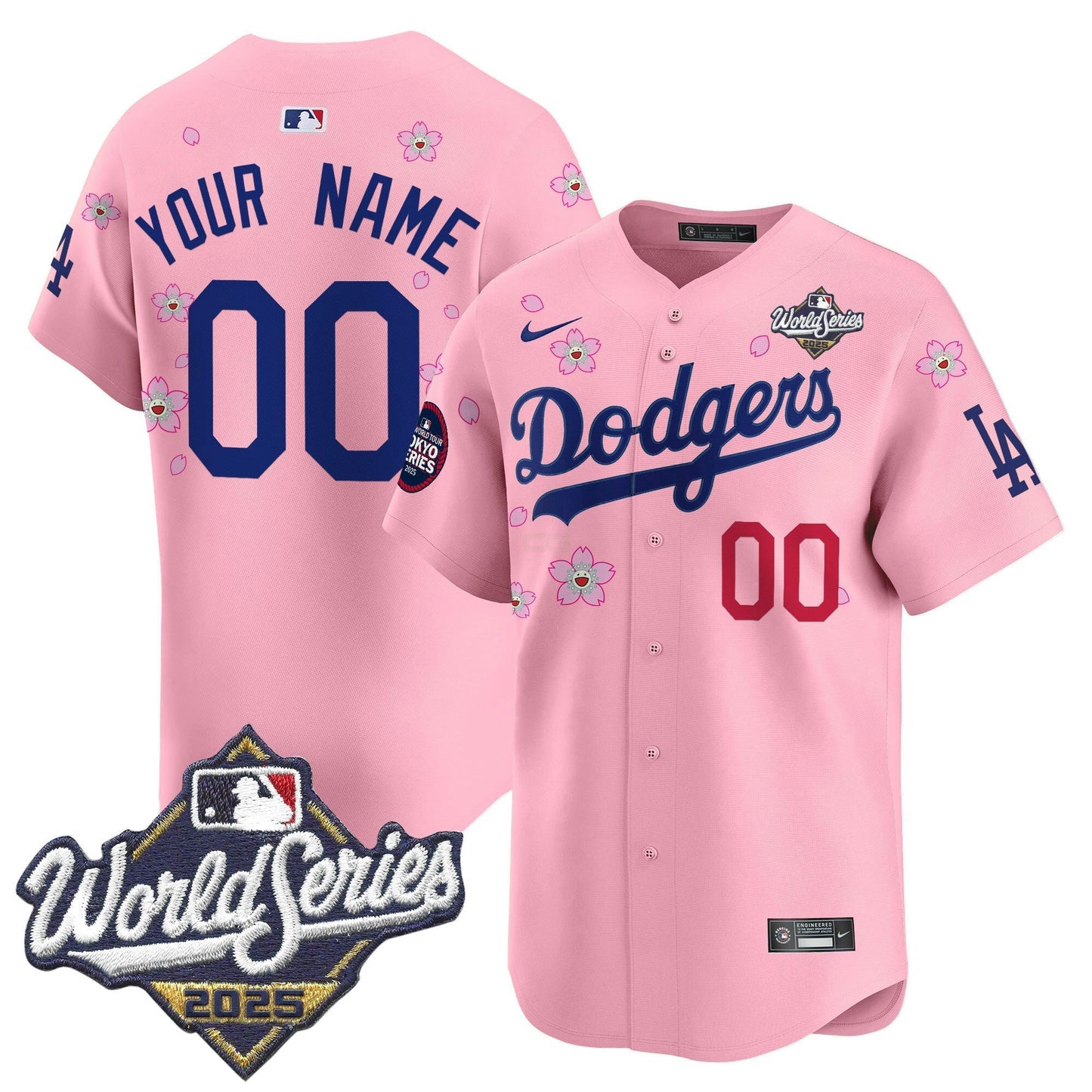 Camisa MLB 2025 World Series x Tokyo Series Vapor Premier Limited Jersey V2 – Stitched