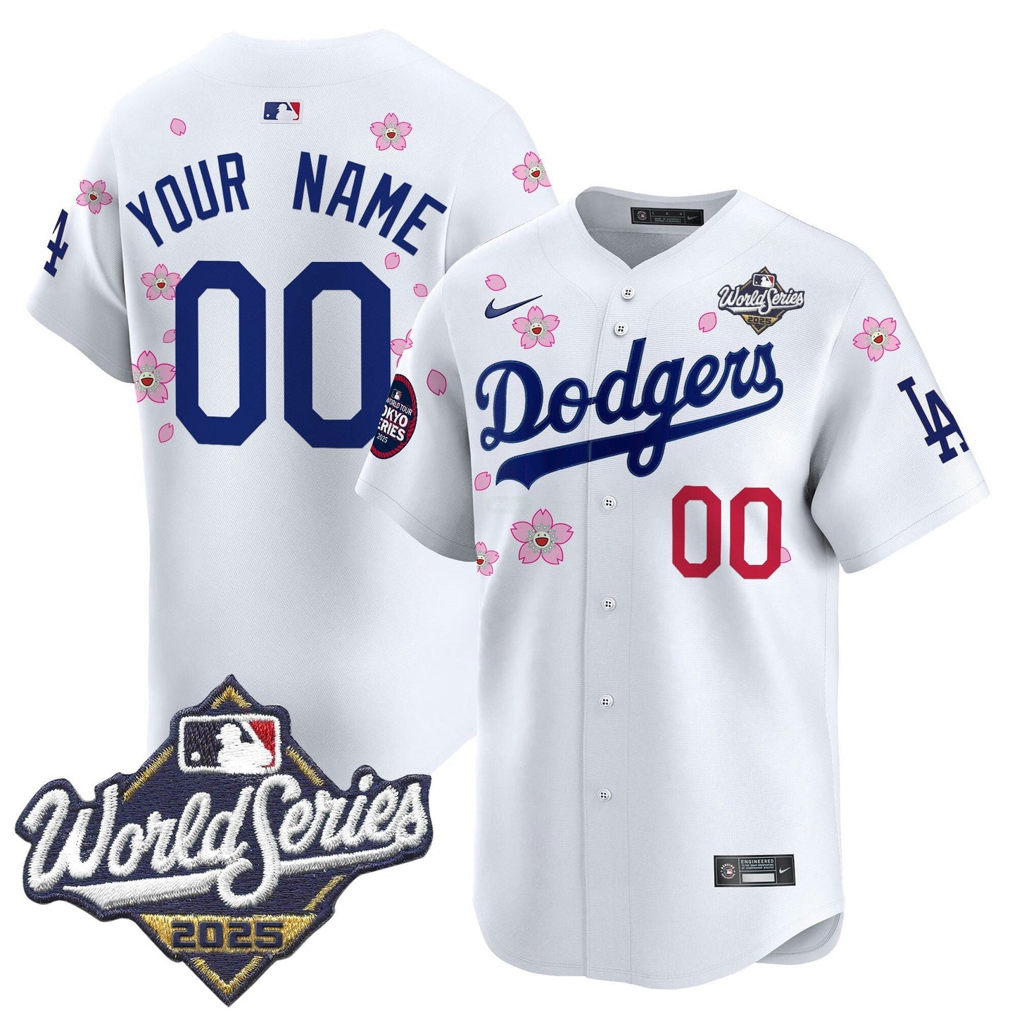 Camisa MLB 2025 World Series x Tokyo Series Vapor Premier Limited Jersey V2 – Stitched