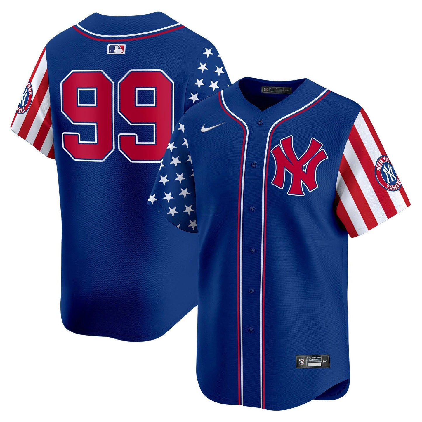 Camisa MLB Aaron Judge New York 2024 Independence Day Vapor Premier Limited Jersey