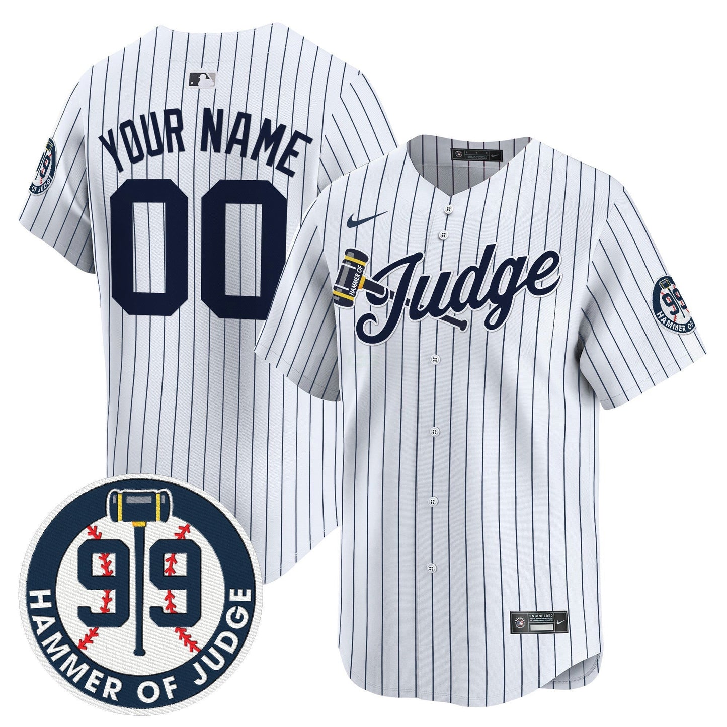 Camisa MLB Aaron Judge The Hammer Vapor Premier Limited Jersey - Personalizada