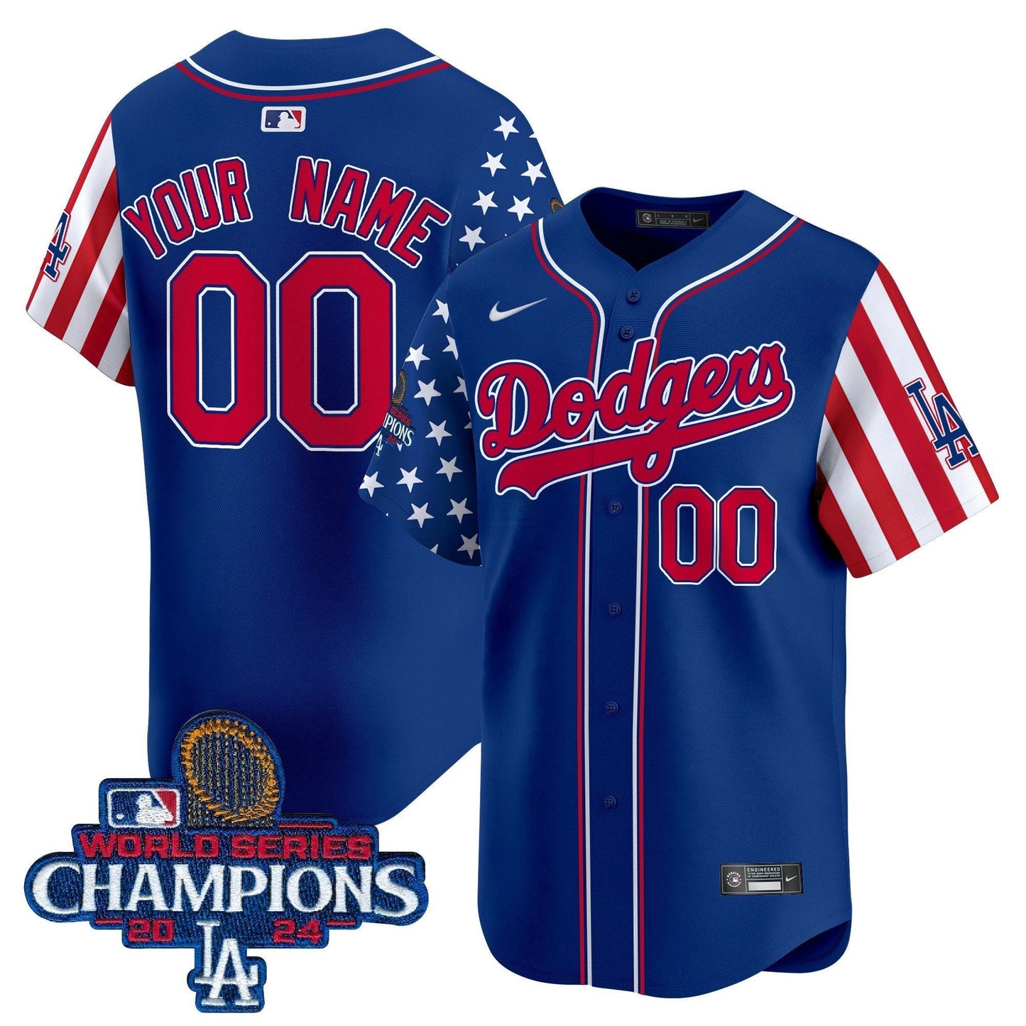 Camisa MLB American Style 2024 World Series Champions Vapor Premier Limited Jersey