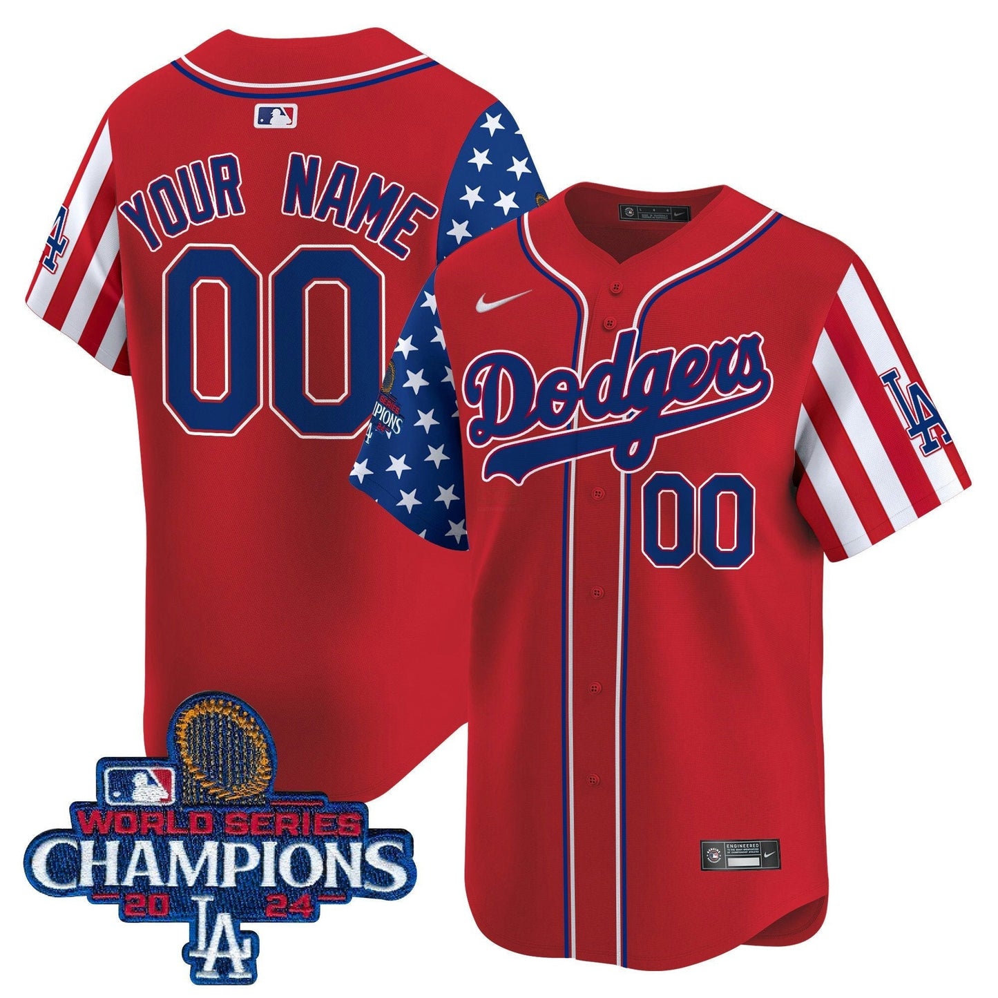 Camisa MLB American Style 2024 World Series Champions Vapor Premier Limited Jersey