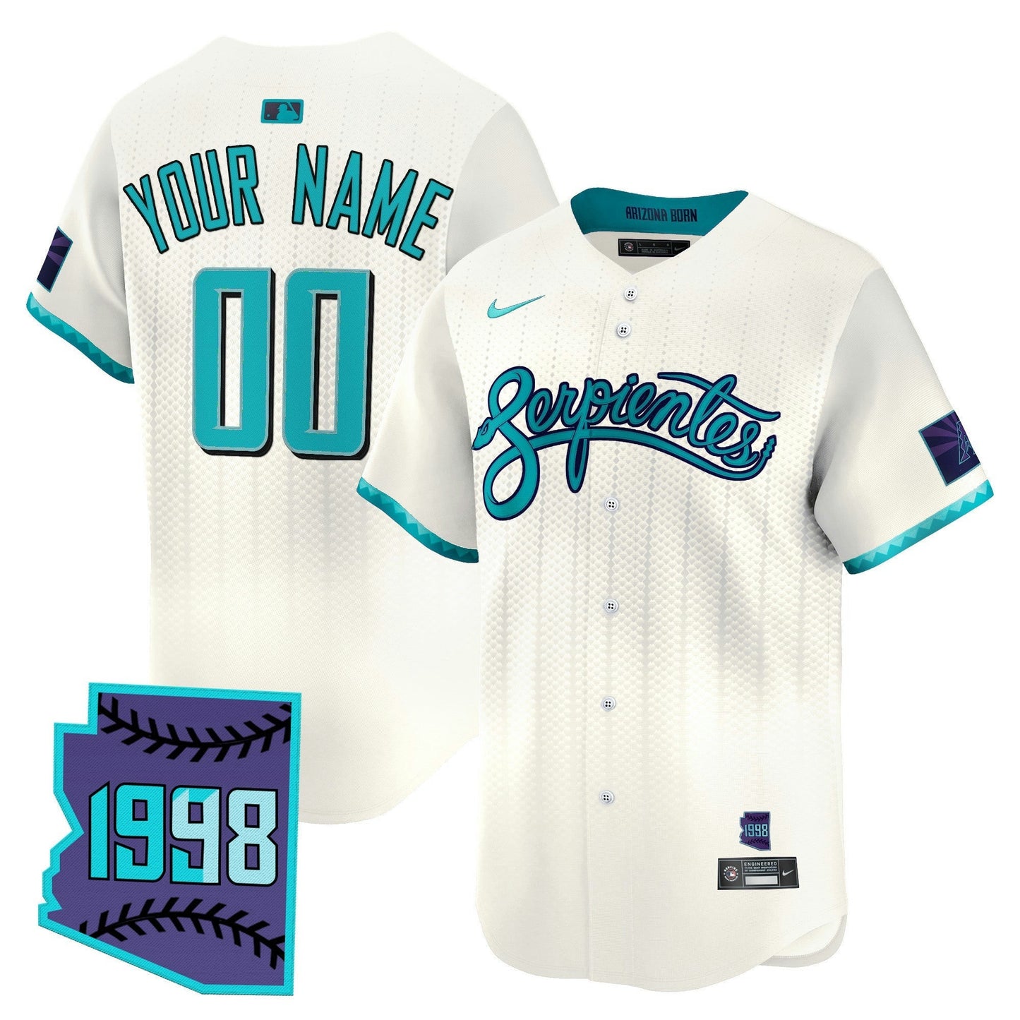 Camisa MLB Arizona 2025 City Connect Vapor Premier Limited Jersey V2 – Stitched