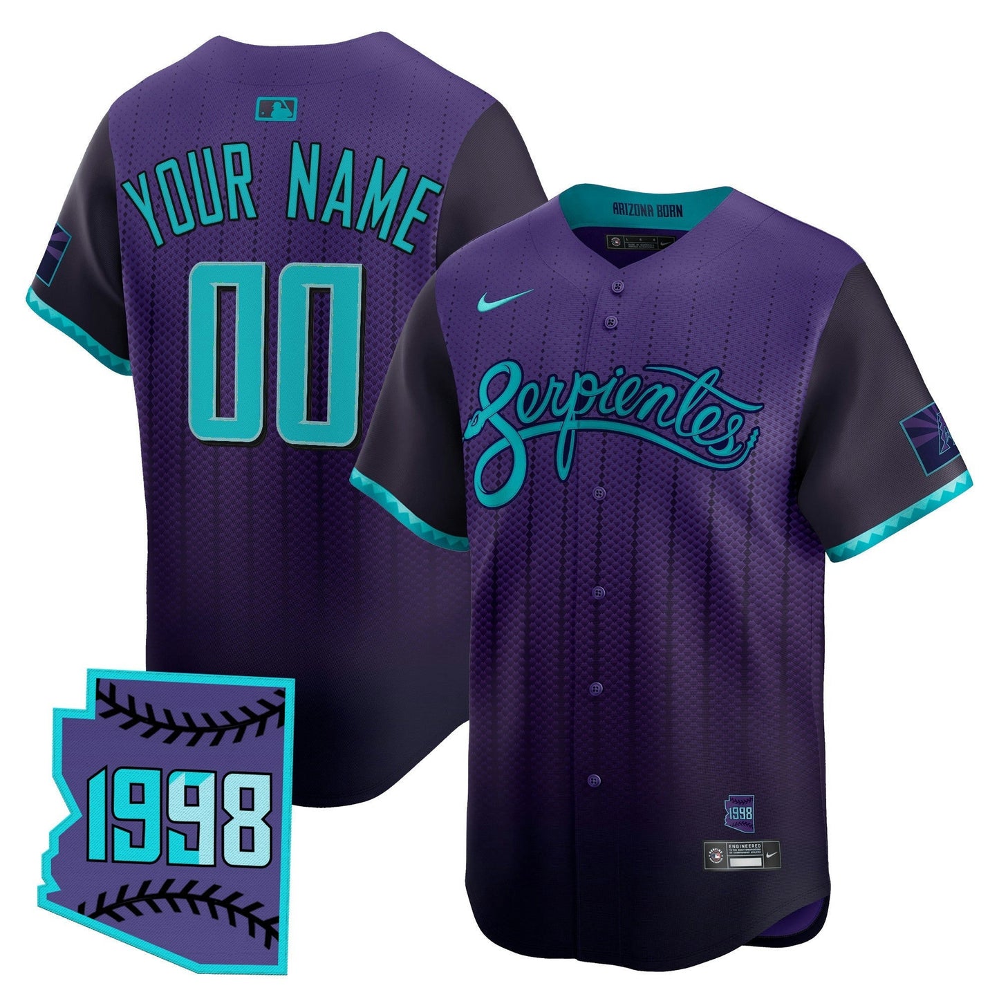 Camisa MLB Arizona 2025 City Connect Vapor Premier Limited Jersey V2 – Stitched