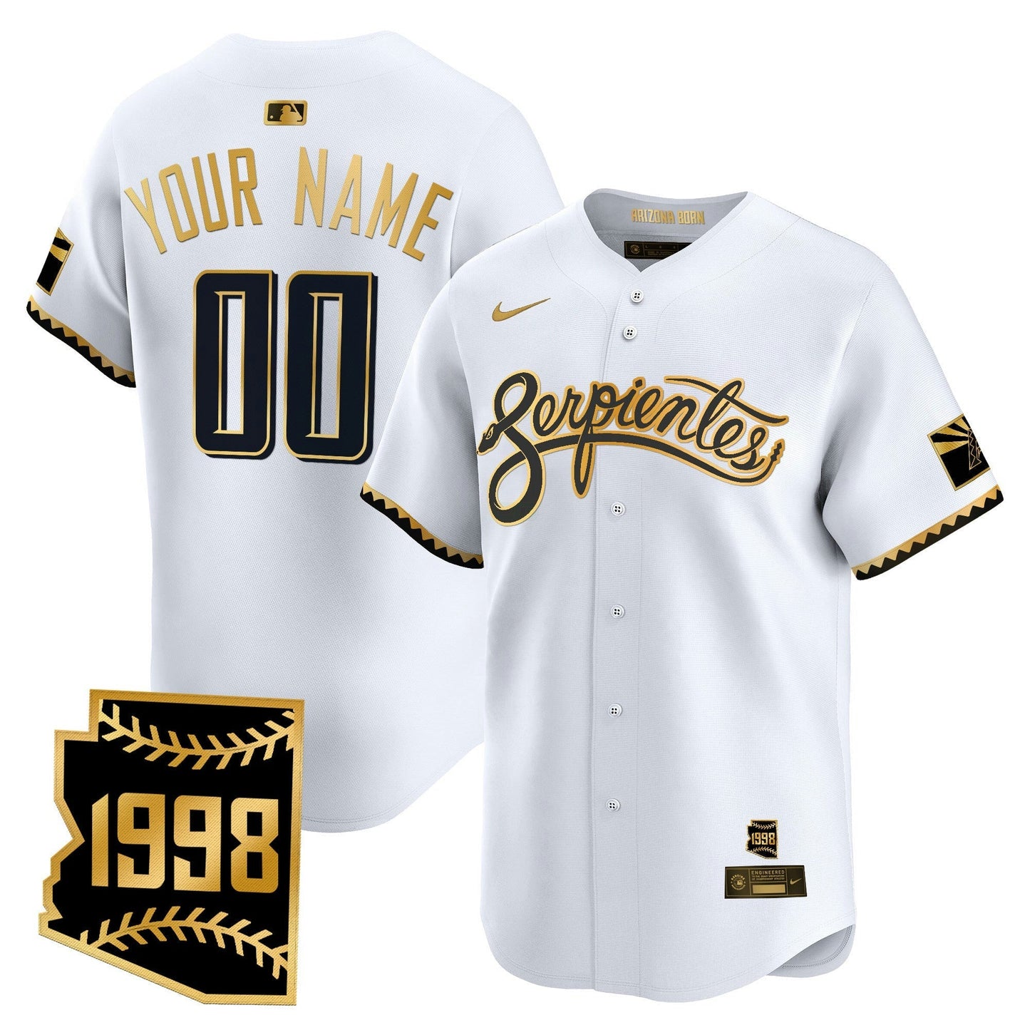 Camisa MLB Arizona 2025 City Connect Vapor Premier Limited Jersey V2 – Stitched