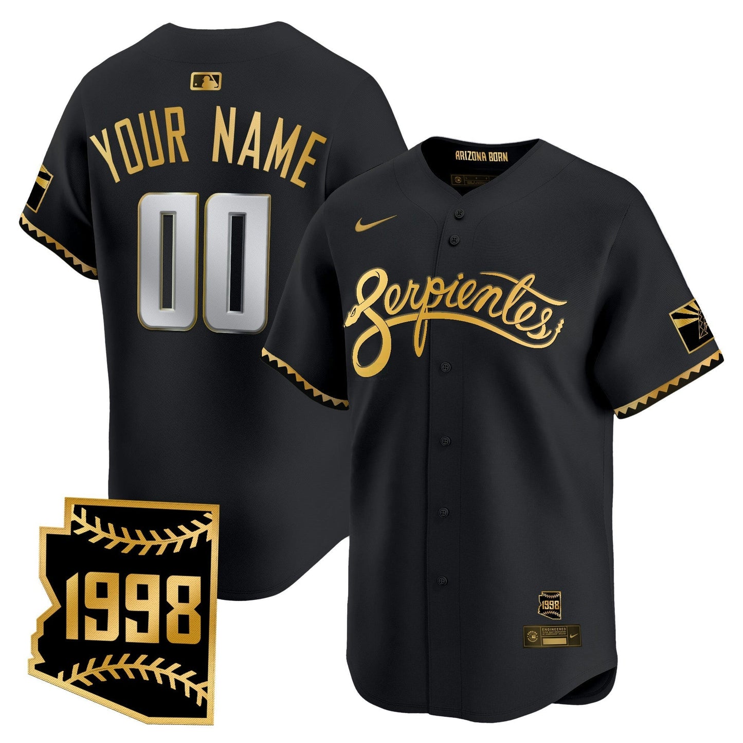 Camisa MLB Arizona 2025 City Connect Vapor Premier Limited Jersey V2 – Stitched