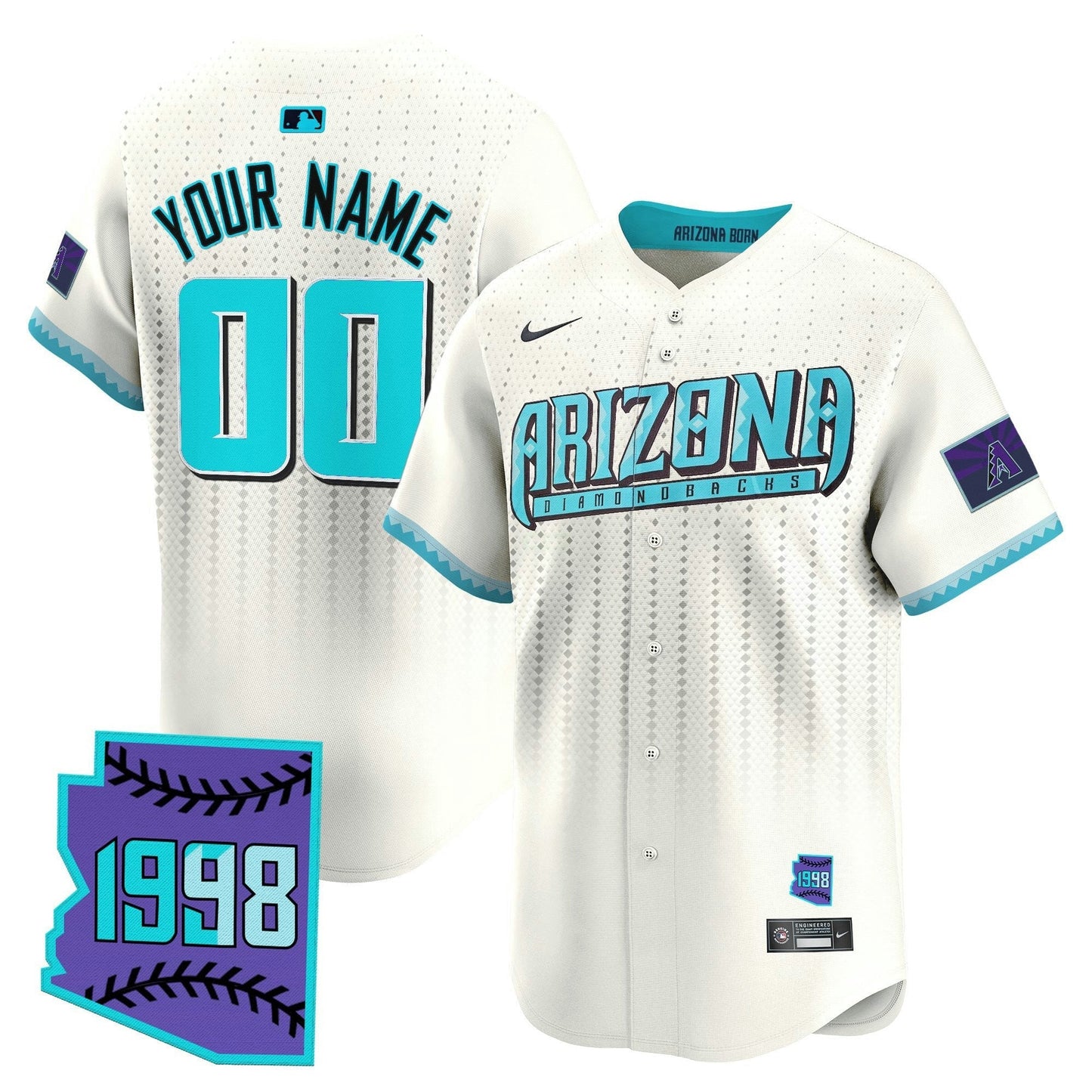 Camisa MLB Arizona 2025 City Connect Vapor Premier Limited Jersey – Stitched