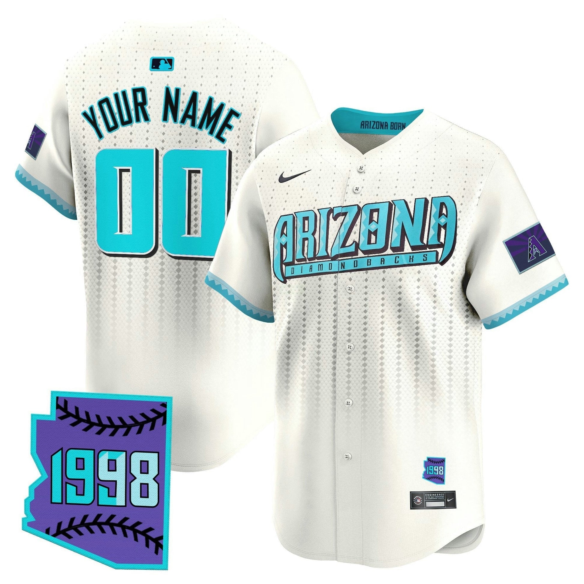 Camisa MLB Arizona 2025 City Connect Vapor Premier Limited Jersey – Stitched