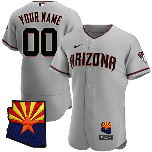 Camisa MLB Arizona Arizona State & 25th Anniversary Year Patch Jersey –