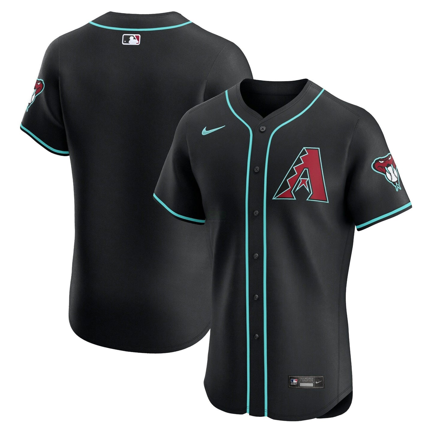 Camisa MLB Arizona Black 2024 Alternativa Jersey - Flex Base