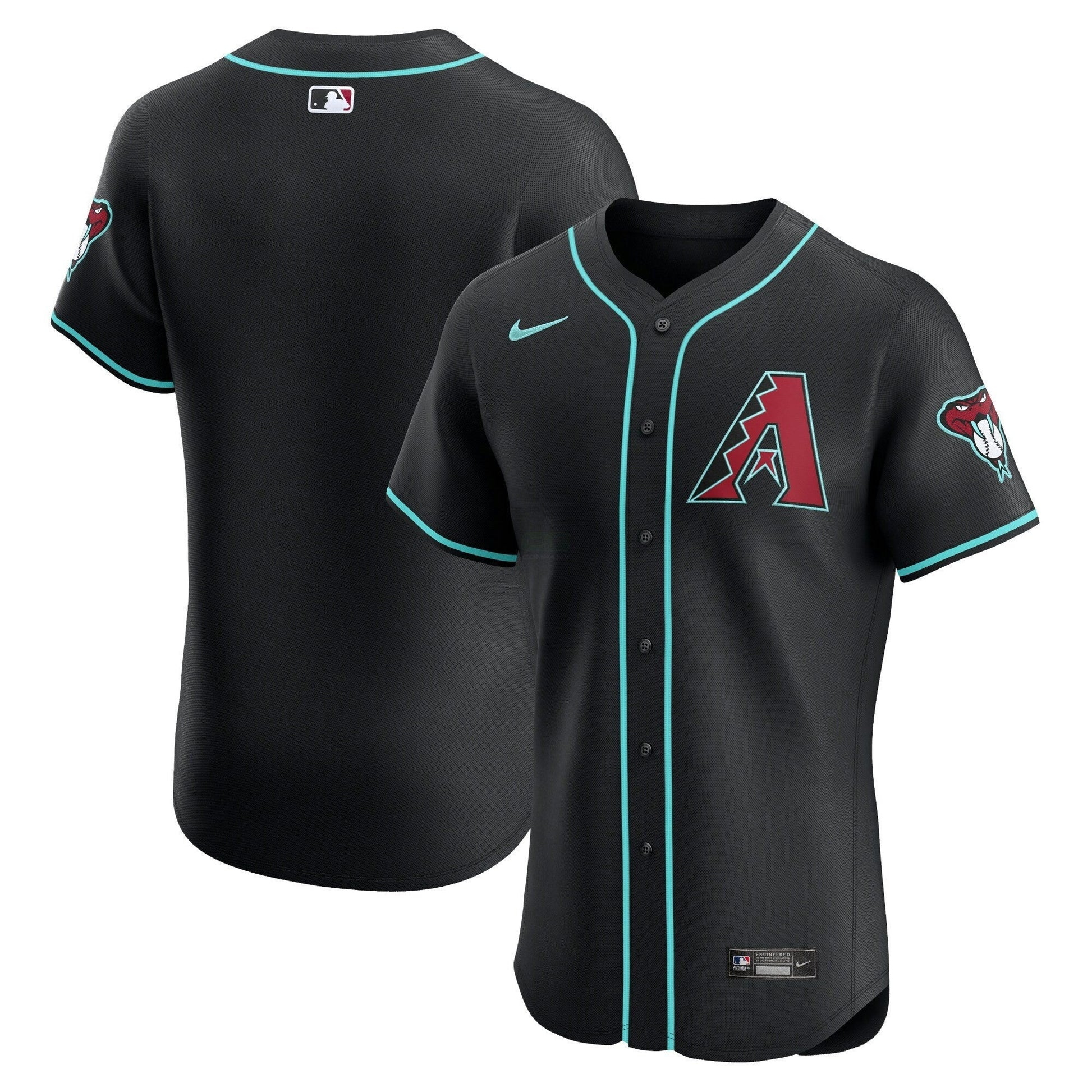 Camisa MLB Arizona Black 2024 Alternativa Jersey - Flex Base