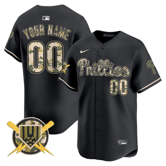 Camisa MLB Philadelphia Phillies Armed Forces Day Vapor Premier Limited Jersey